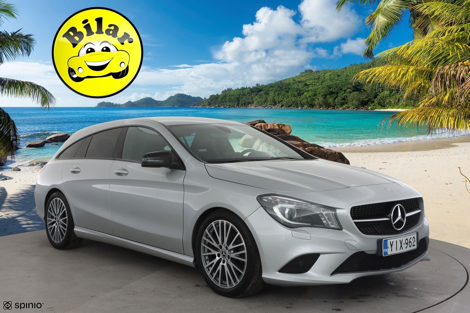Mercedes-Benz CLA 2016 180 A Shooting Brake Premium Business - | Puolinahat | Sporttipenkit | Xenon | P.kamera | Bluetooth | Vakkari | Lohko + sisälämmitin | Penkinlämmittimet | Suomiauto | 2x renkaat aluin | 