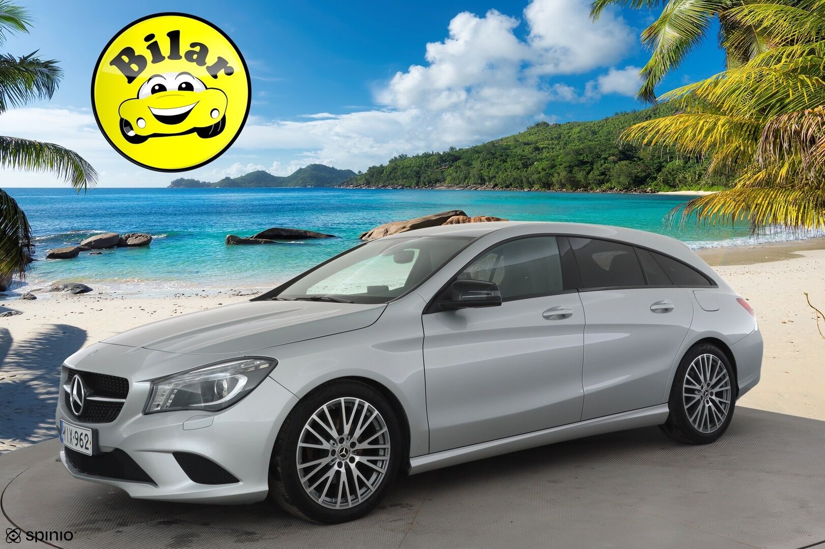 Mercedes-Benz CLA 2016 180 A Shooting Brake Premium Business - | Puolinahat | Sporttipenkit | Xenon | P.kamera | Bluetooth | Vakkari | Lohko + sisälämmitin | Penkinlämmittimet | Suomiauto | 2x renkaat aluin | 