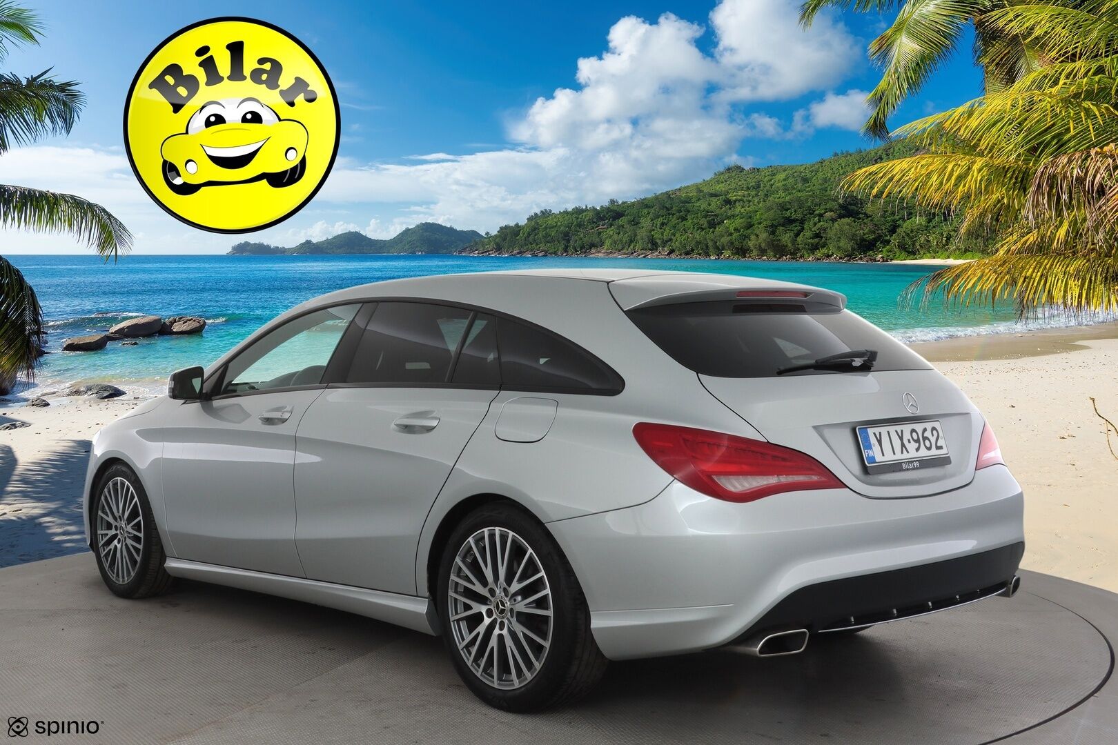 Mercedes-Benz CLA 2016 180 A Shooting Brake Premium Business - | Puolinahat | Sporttipenkit | Xenon | P.kamera | Bluetooth | Vakkari | Lohko + sisälämmitin | Penkinlämmittimet | Suomiauto | 2x renkaat aluin | 