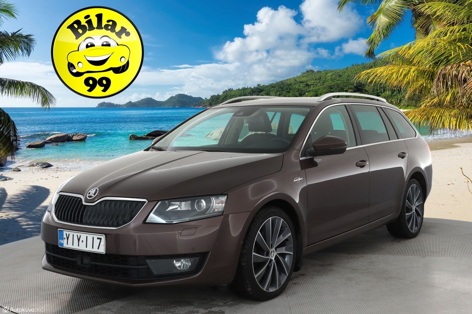 Skoda Octavia 2016 Combi 1,8 TSI 4x4 L&K DSG Autom. **Laurin&Klement / Adapt.Vakkari / Webasto / Muistipenkki / Canton / Xenon-valot** - P.Tutkat / Navi / Kaistavahti / KeylessGO / 2x Renkaat