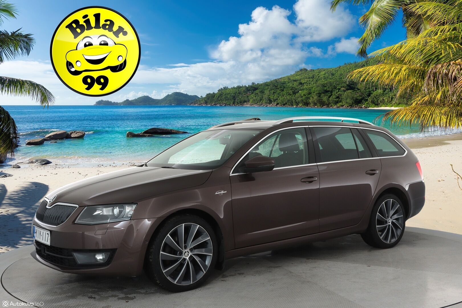 Skoda Octavia 2016 Combi 1,8 TSI 4x4 L&K DSG Autom. **Laurin&Klement / Adapt.Vakkari / Webasto / Muistipenkki / Canton / Xenon-valot** - P.Tutkat / Navi / Kaistavahti / KeylessGO / 2x Renkaat
