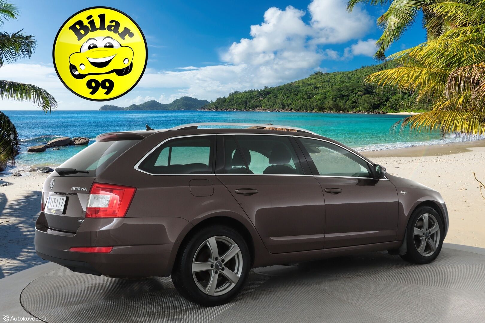 Skoda Octavia 2016 Combi 1,8 TSI 4x4 L&K DSG Autom. **Laurin&Klement / Adapt.Vakkari / Webasto / Muistipenkki / Canton / Xenon-valot** - P.Tutkat / Navi / Kaistavahti / KeylessGO / 2x Renkaat