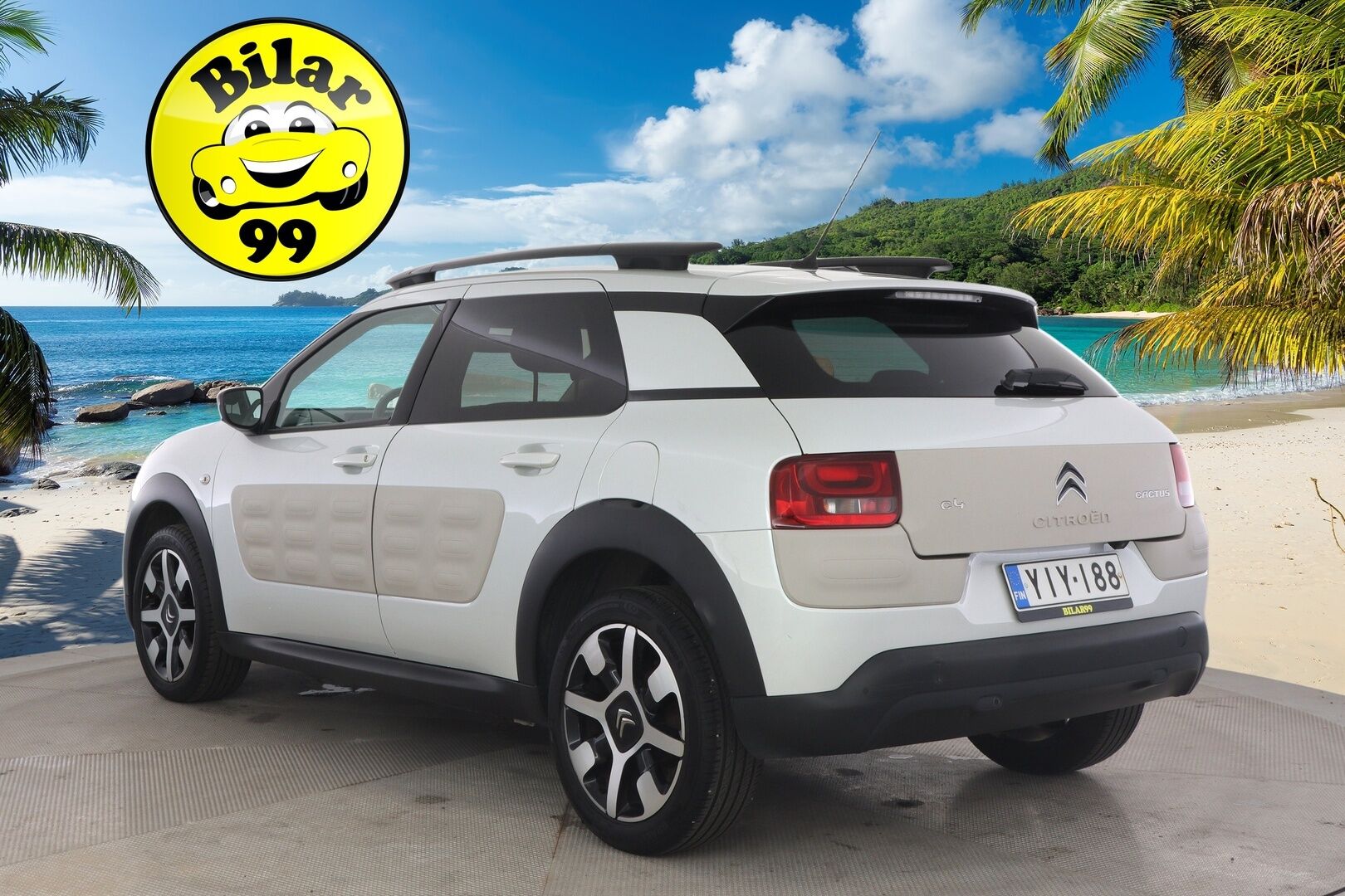Citroen C4 Cactus 2016 e-VTi 82 Shine ETG Automaatti - P-Kamera / Nahka-Alcantara / Tuore Jakopää / Huoltokirja / Vakkari