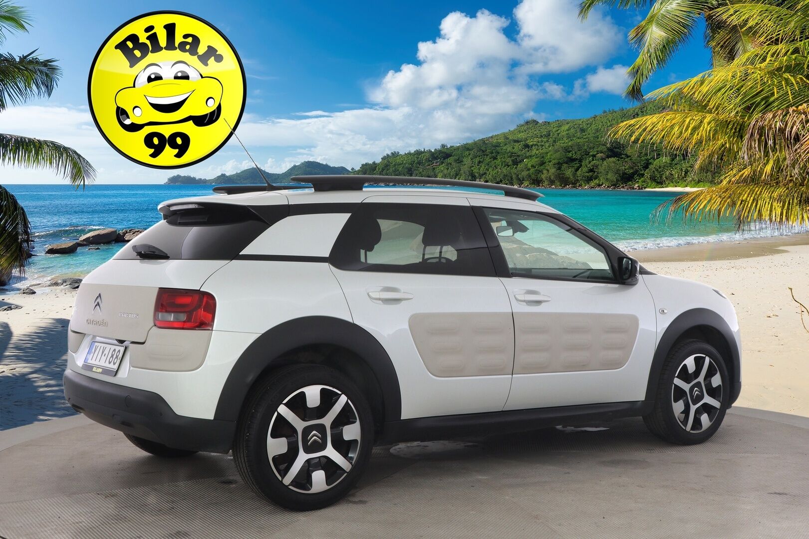 Citroen C4 Cactus 2016 e-VTi 82 Shine ETG Automaatti - P-Kamera / Nahka-Alcantara / Tuore Jakopää / Huoltokirja / Vakkari
