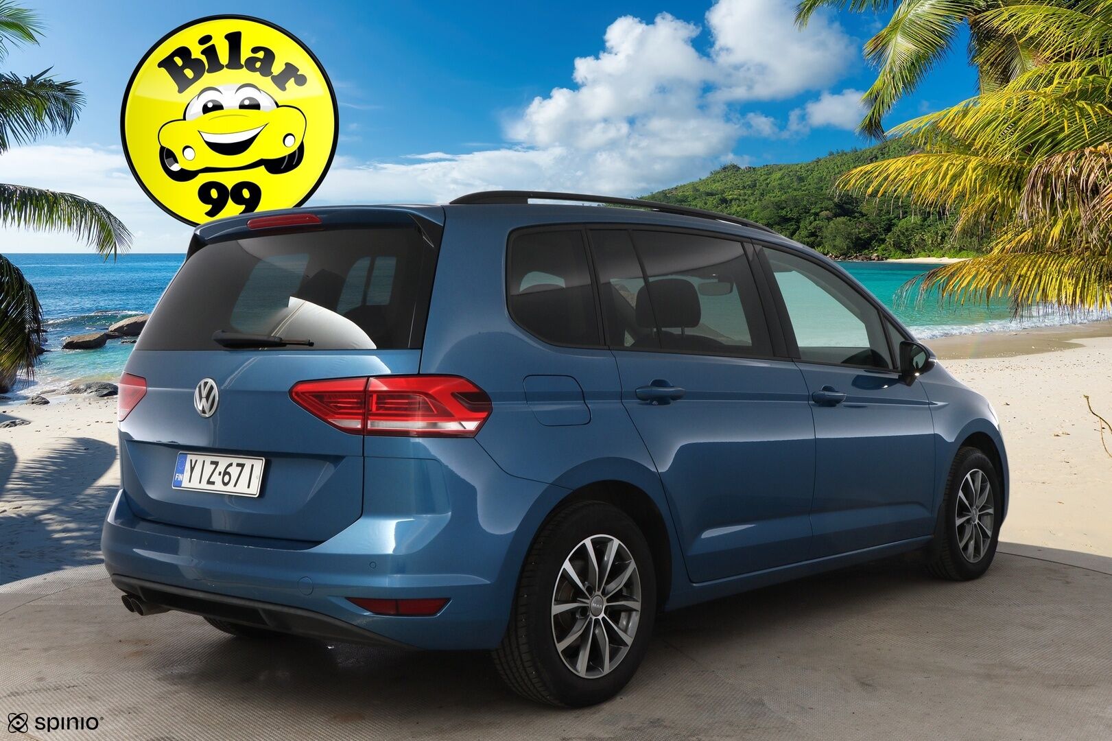 Volkswagen Touran 2016 Comfortline 1,4 TSI 110 kW (150 hv) DSG-automaatti - 7-P / Suomiauto / Lasikatto / Lohko & Sisä / Sähköluukku / Vakkari / Tutkat / Juuri saapunut Tampereelle!