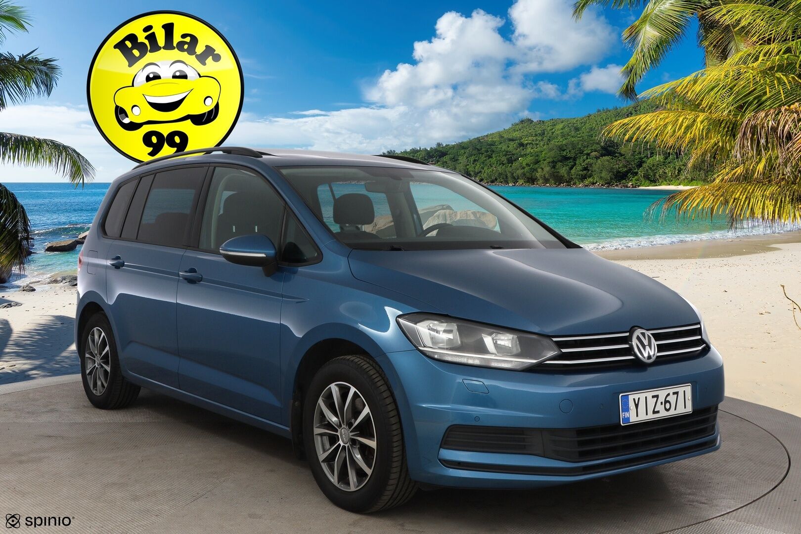 Volkswagen Touran 2016 Comfortline 1,4 TSI 110 kW (150 hv) DSG-automaatti - 7-P / Suomiauto / Lasikatto / Lohko & Sisä / Sähköluukku / Vakkari / Tutkat / Juuri saapunut Tampereelle!