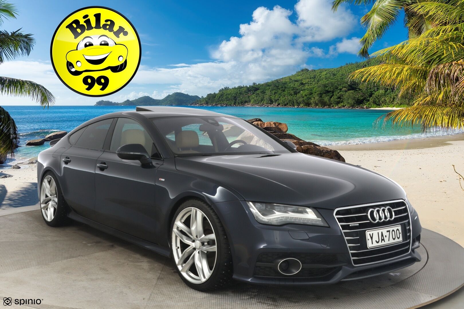 Audi A7 2012 A7 Sportback S line edition 3,0 V6 TDI 180 kW quattro tiptronic**YritysOutlet - Myydään vain yrityksille - *ACC / Hierovat ilmastoidut muistipenkit / BLIS / Panorama / BOSE / P-kamera / Ilma-alusta / TÖRKYKAMAT*