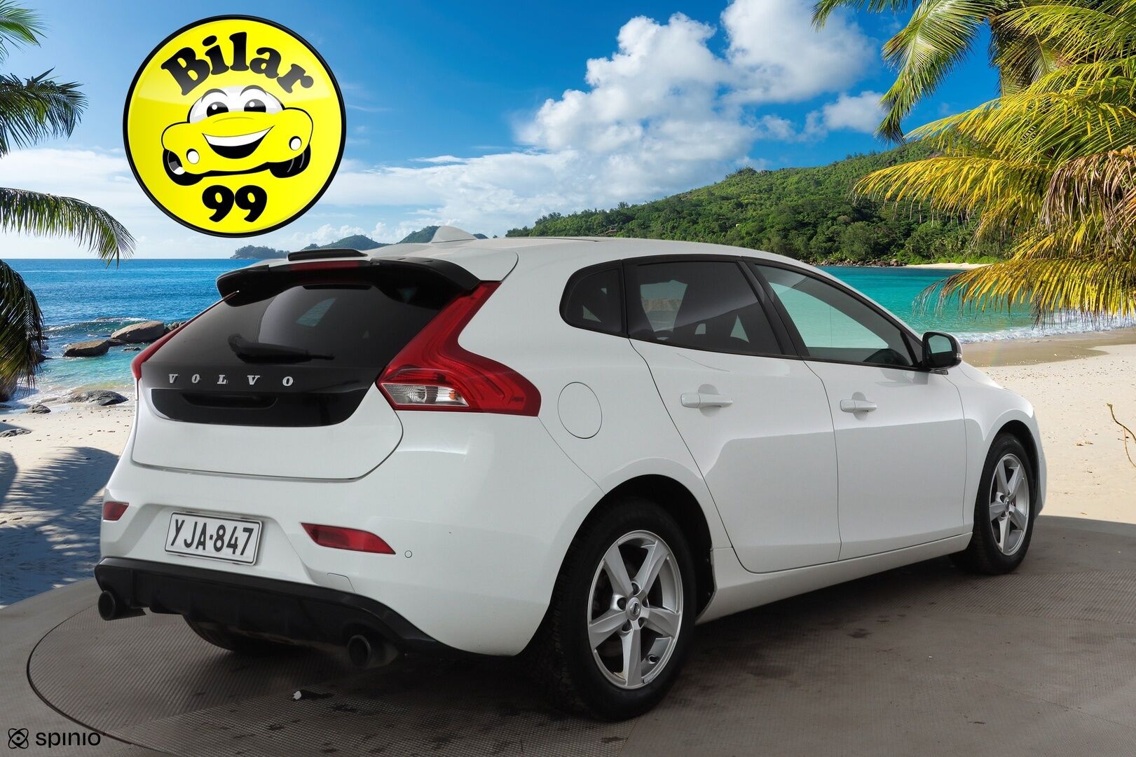 Volvo V40 2016 T5 R-Design Carbon Edition aut * ACC / P.kamera / Aktiiv.Xenon / Navi / H&K / Digimittaristo / BLIS / Webasto * - Kahdet renkaat aluvanteilla / Huippuvarusteet