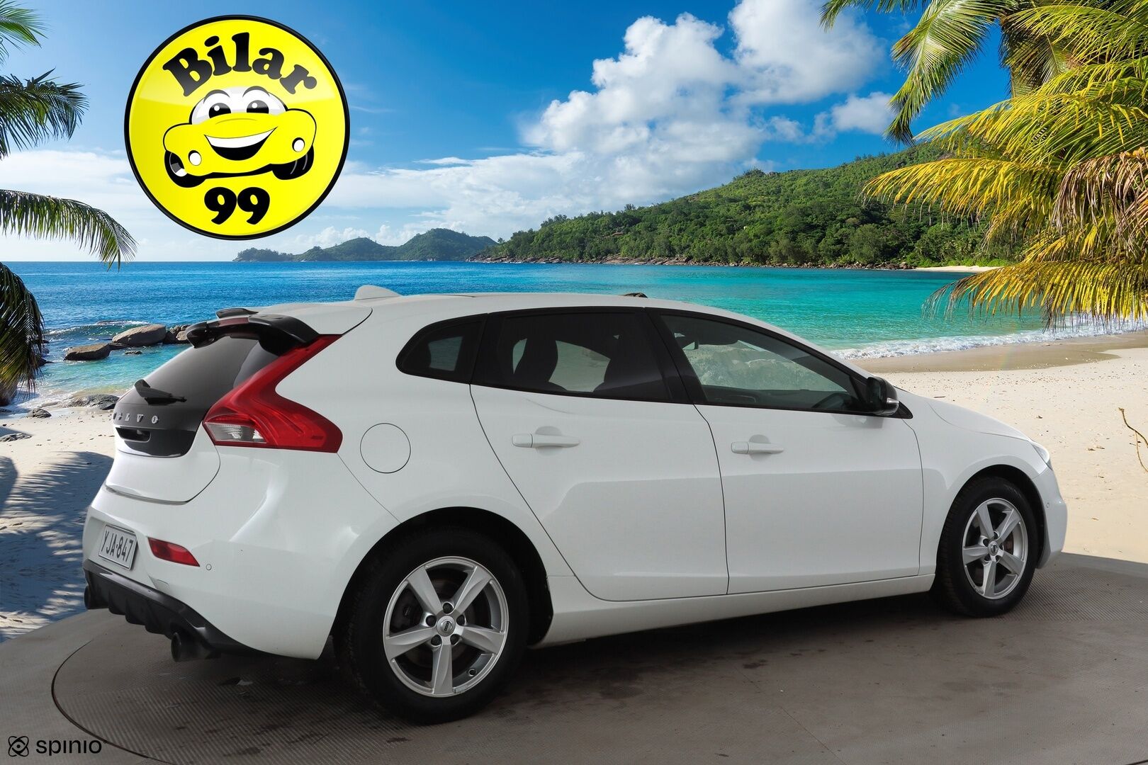 Volvo V40 2016 T5 R-Design Carbon Edition aut * ACC / P.kamera / Aktiiv.Xenon / Navi / H&K / Digimittaristo / BLIS / Webasto * - Kahdet renkaat aluvanteilla / Huippuvarusteet