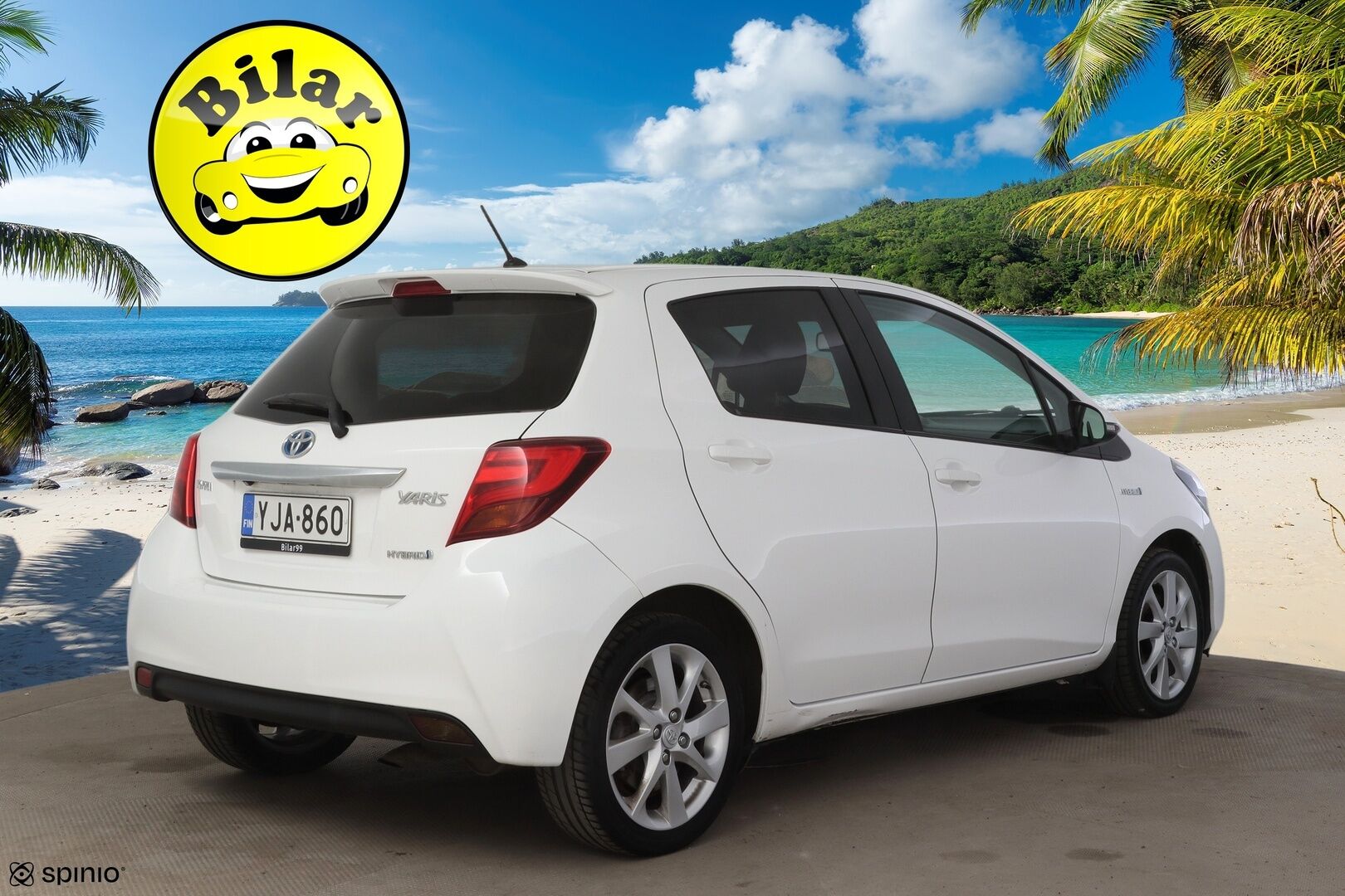 Toyota Yaris 2015 1,5 Hybrid Style 5ov - Suomi-auto | Vakkari | P-Kamera | LED | Navi | Digimittari | Kahdet renkaat aluvanteilla | Huippusiisti |