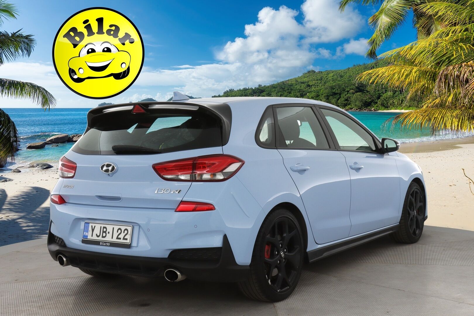 Hyundai i30 5d 2018 N 2,0 T-GDI 6MT - Suomi-auto | P.Kamera | REV matching | Lohko+Sisäpistoke | Mukautuva alusta | Navi | AppleCarPlay | Ratinlämmitin | LED | Ambient | Kaistanpitoavustin | 2X Renkaat & Vanteet |