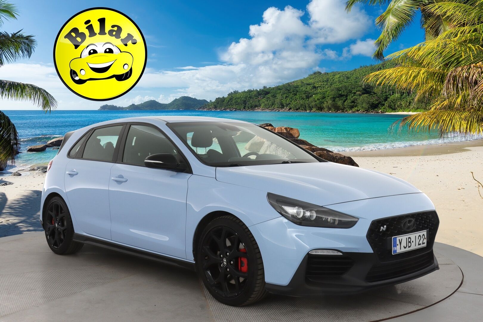 Hyundai i30 5d 2018 N 2,0 T-GDI 6MT - Suomi-auto | P.Kamera | REV matching | Lohko+Sisäpistoke | Mukautuva alusta | Navi | AppleCarPlay | Ratinlämmitin | LED | Ambient | Kaistanpitoavustin | 2X Renkaat & Vanteet |