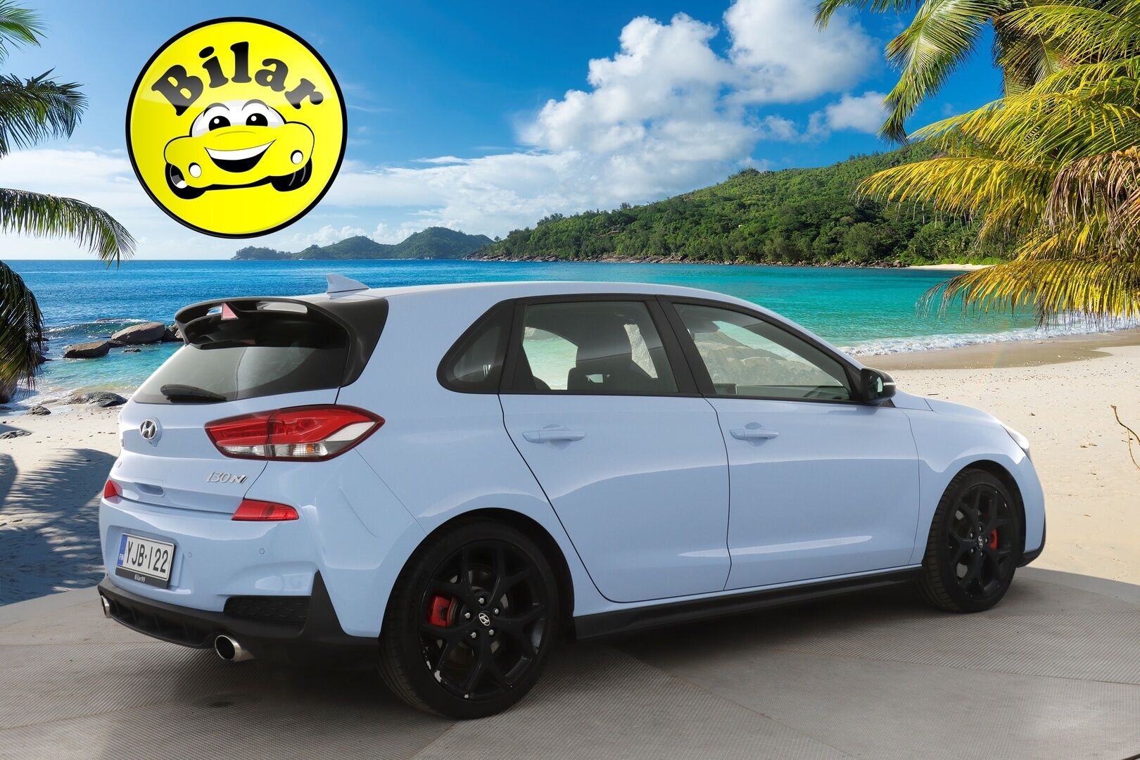 Hyundai i30 5d 2018 N 2,0 T-GDI 6MT - Suomi-auto | P.Kamera | REV matching | Lohko+Sisäpistoke | Mukautuva alusta | Navi | AppleCarPlay | Ratinlämmitin | LED | Ambient | Kaistanpitoavustin | 2X Renkaat & Vanteet |