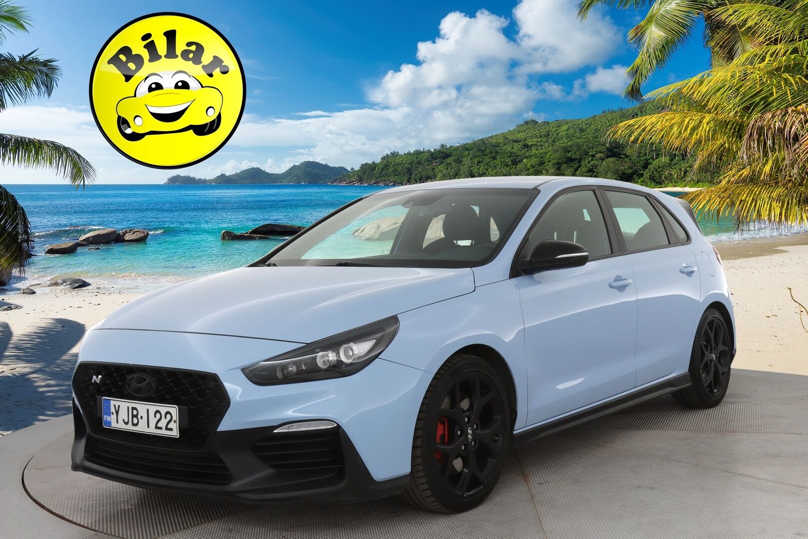 Hyundai i30 5d 2018 N 2,0 T-GDI 6MT - Suomi-auto | P.Kamera | REV matching | Lohko+Sisäpistoke | Mukautuva alusta | Navi | AppleCarPlay | Ratinlämmitin | LED | Ambient | Kaistanpitoavustin | 2X Renkaat & Vanteet |