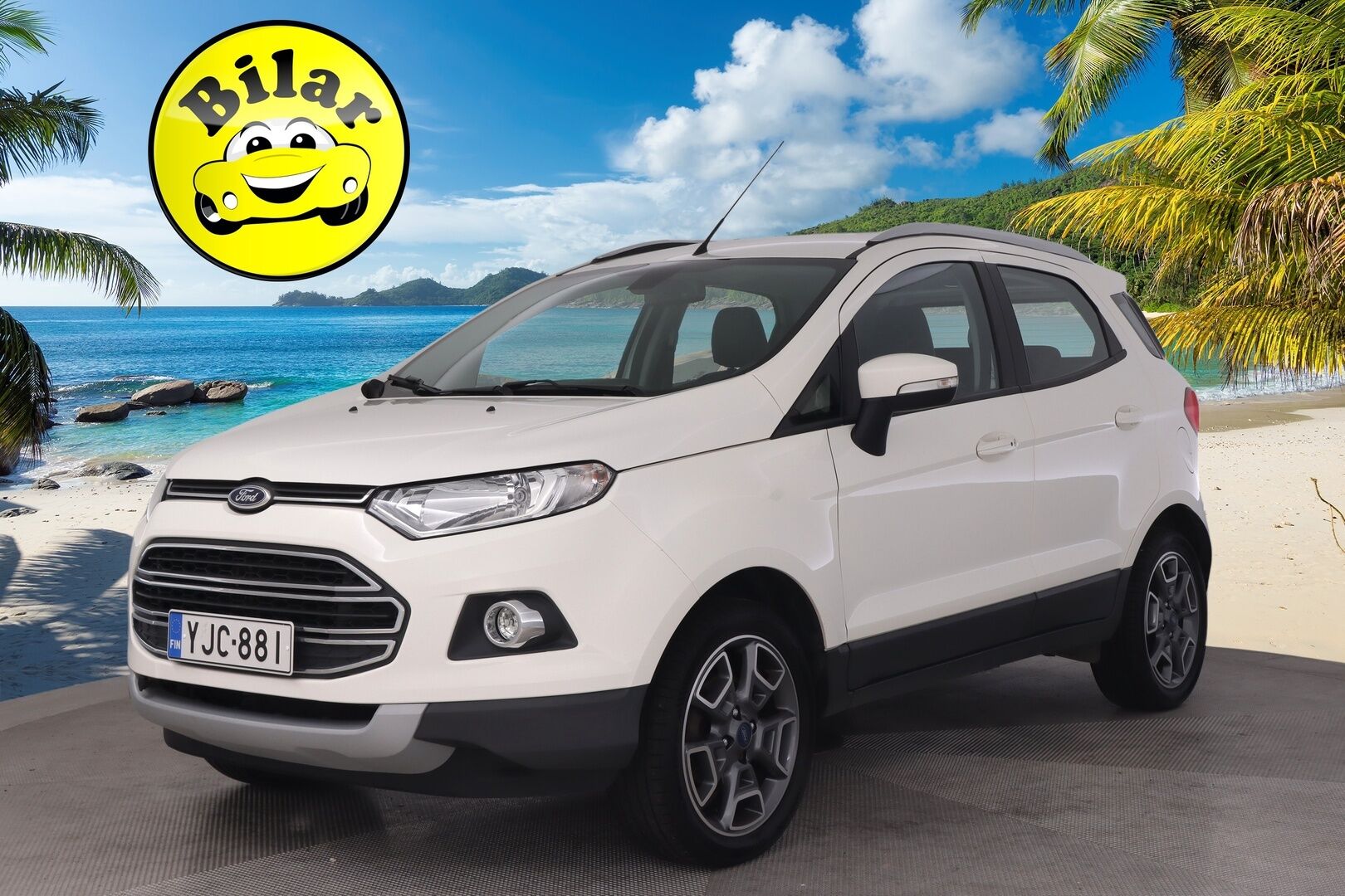 Ford Ecosport 2016 1,0 EcoBoost 125hv M5 Titanium 5-ovinen - P.tutka | Lohkolämmitin | 2 aluvanteet | Juuri katsastettu