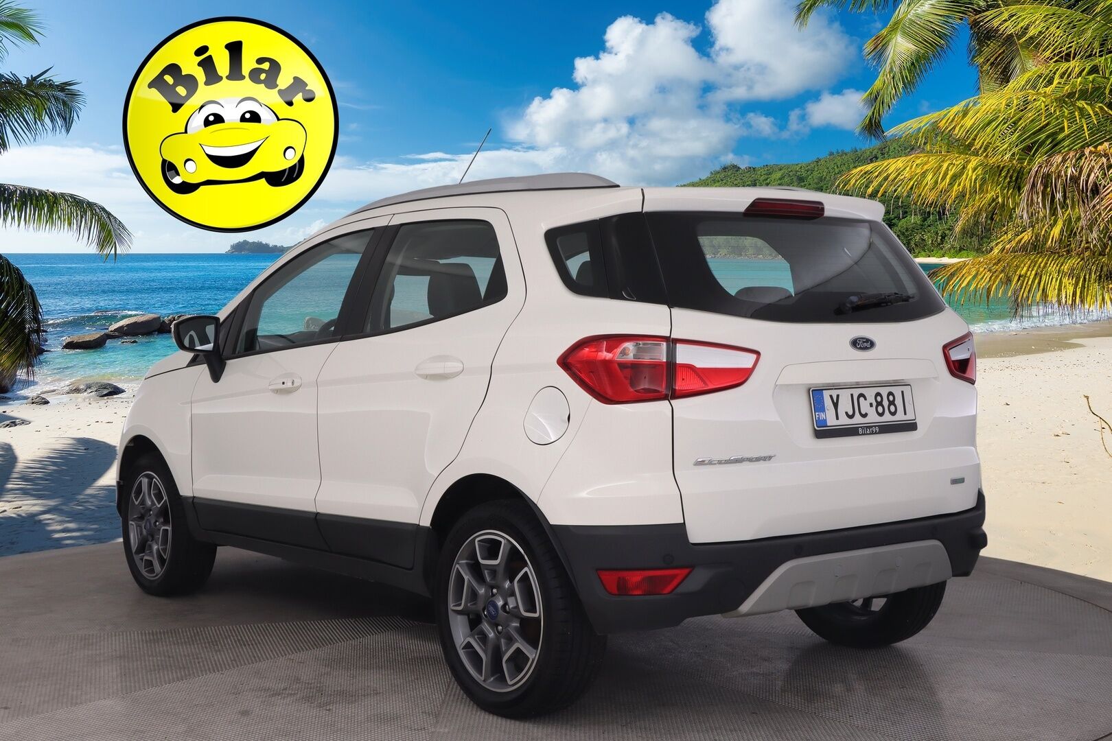 Ford Ecosport 2016 1,0 EcoBoost 125hv M5 Titanium 5-ovinen - P.tutka | Lohkolämmitin | 2 aluvanteet | Juuri katsastettu