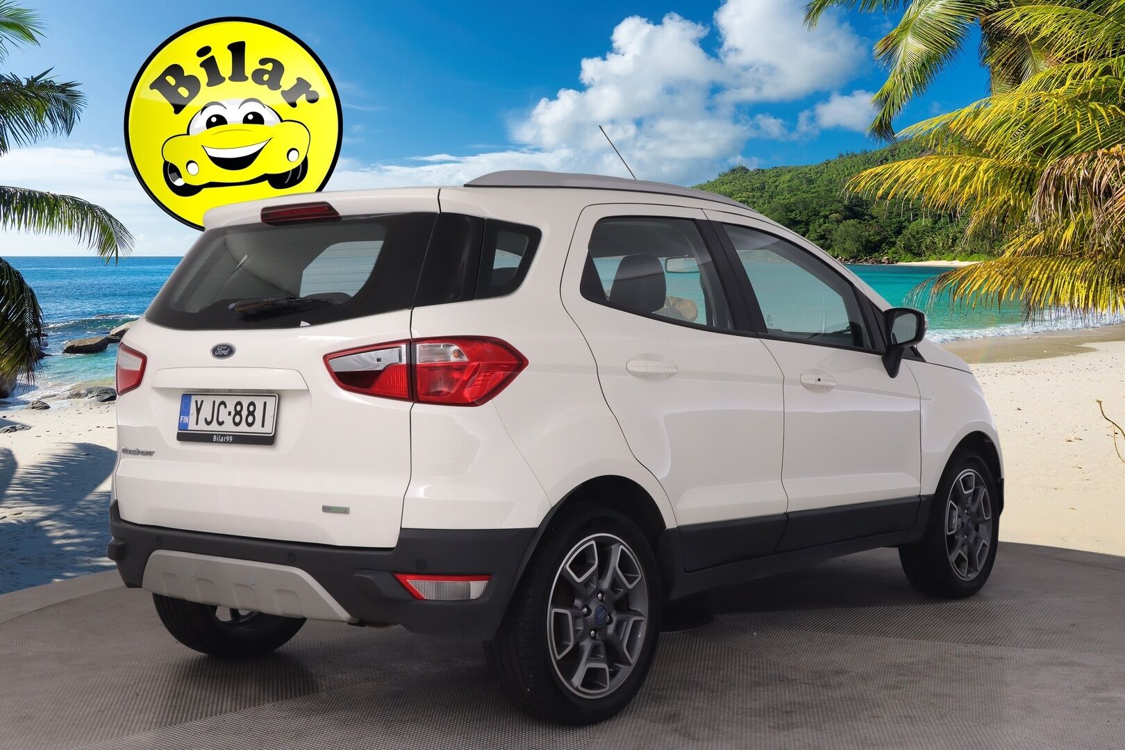 Ford Ecosport 2016 1,0 EcoBoost 125hv M5 Titanium 5-ovinen - P.tutka | Lohkolämmitin | 2 aluvanteet | Juuri katsastettu