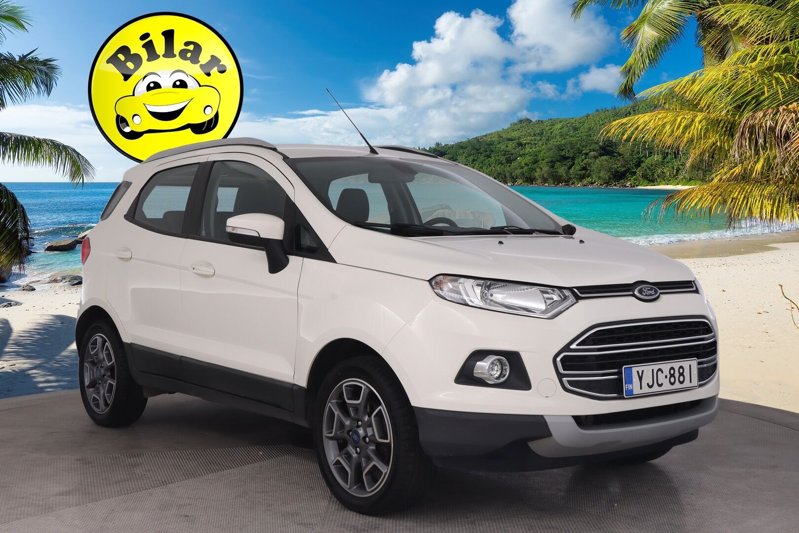 Ford Ecosport 2016 1,0 EcoBoost 125hv M5 Titanium 5-ovinen - P.tutka | Lohkolämmitin | 2 aluvanteet | Juuri katsastettu