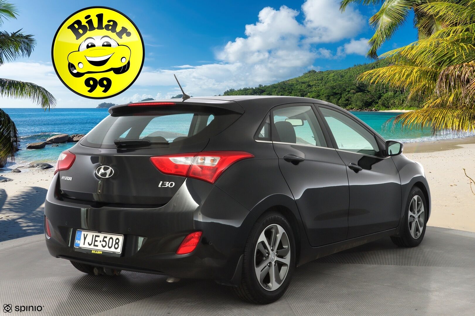 Hyundai i30 5d 2016 1,6 7DCT-aut. ISG Comfort * Lohko+Sisä / Vakkari / Tutka / BT / Auto. Ilmastointi * - Suomi-auto / Kahdet renkaat alumiinivantein / Facelift