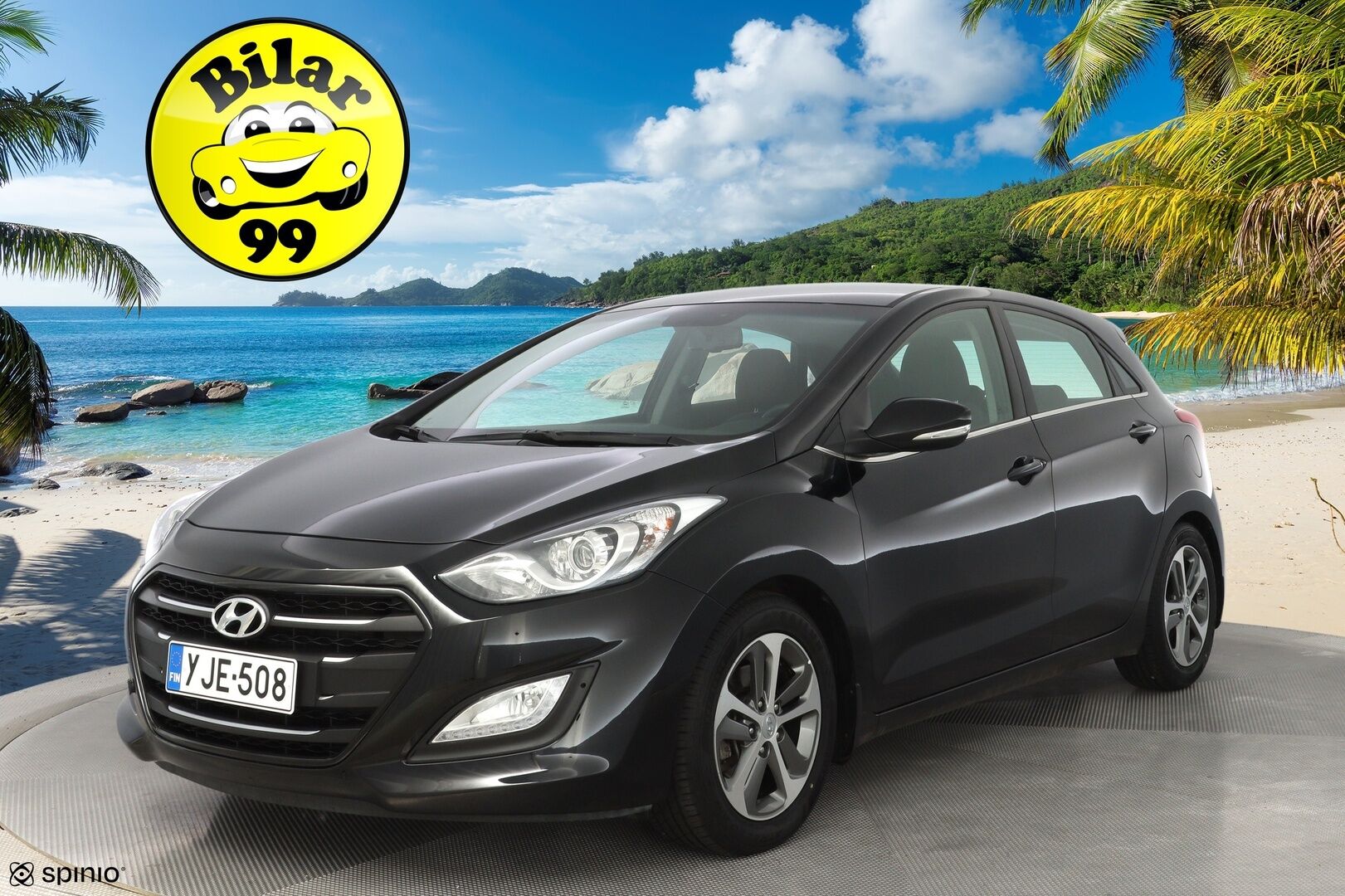 Hyundai i30 5d 2016 1,6 7DCT-aut. ISG Comfort * Lohko+Sisä / Vakkari / Tutka / BT / Auto. Ilmastointi * - Suomi-auto / Kahdet renkaat alumiinivantein / Facelift