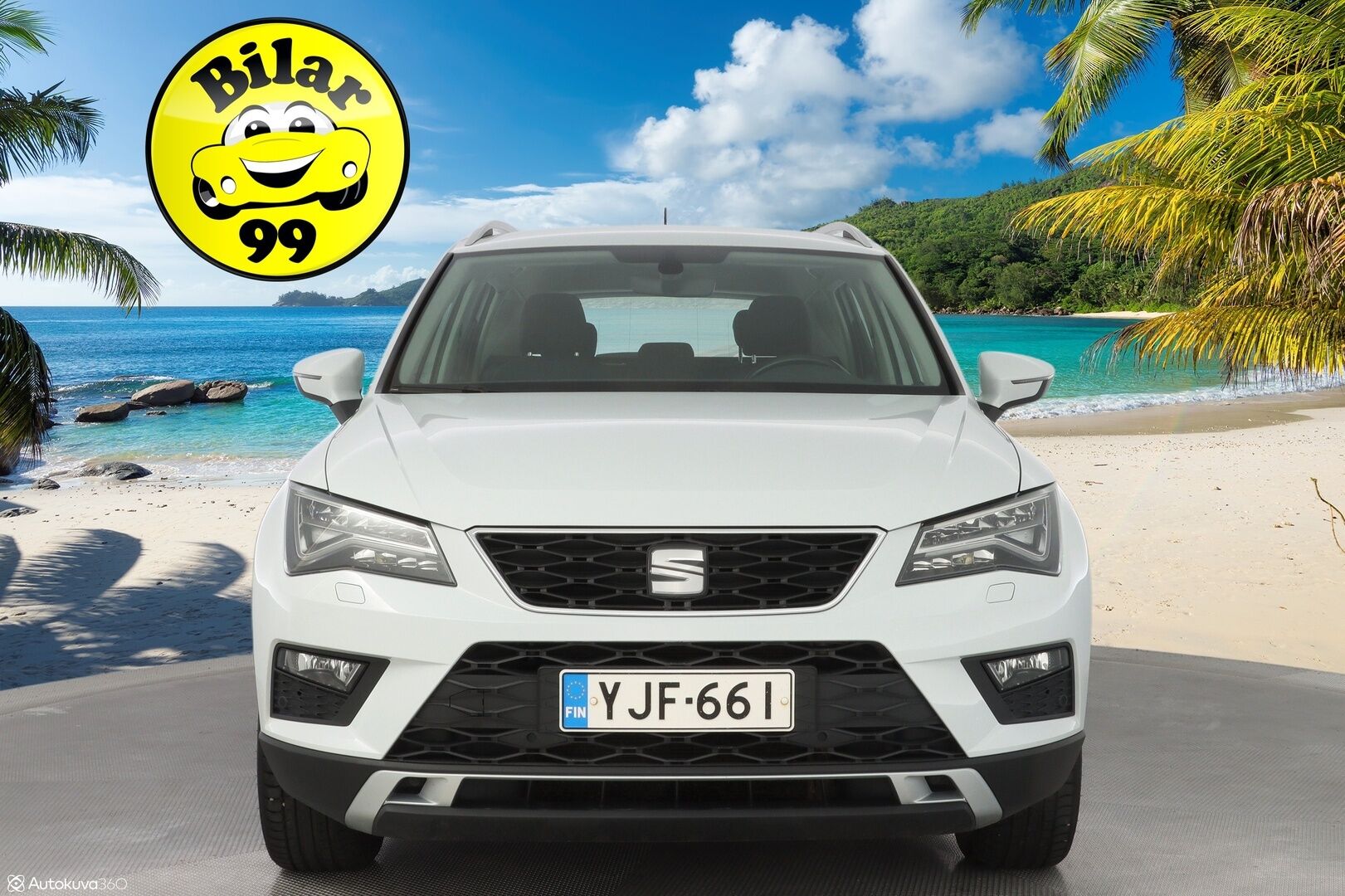 Seat Ateca 2016 1.0 TSI 115 Style *Webasto / S.kontti / Vakkari / Tutkat /  Apple carplay Android auto* - Juuri katsastettu / Viimeisin huolto 173tkm kohdalla / Kahdet renkaat alumiinivantein / Suomi-auto