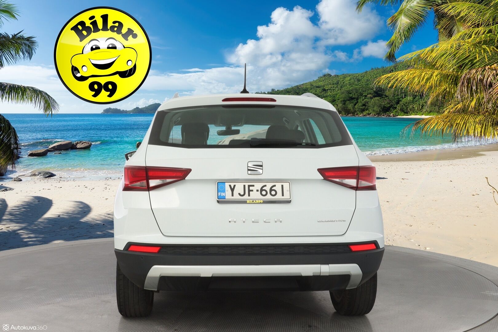 Seat Ateca 2016 1.0 TSI 115 Style *Webasto / S.kontti / Vakkari / Tutkat /  Apple carplay Android auto* - Juuri katsastettu / Viimeisin huolto 173tkm kohdalla / Kahdet renkaat alumiinivantein / Suomi-auto