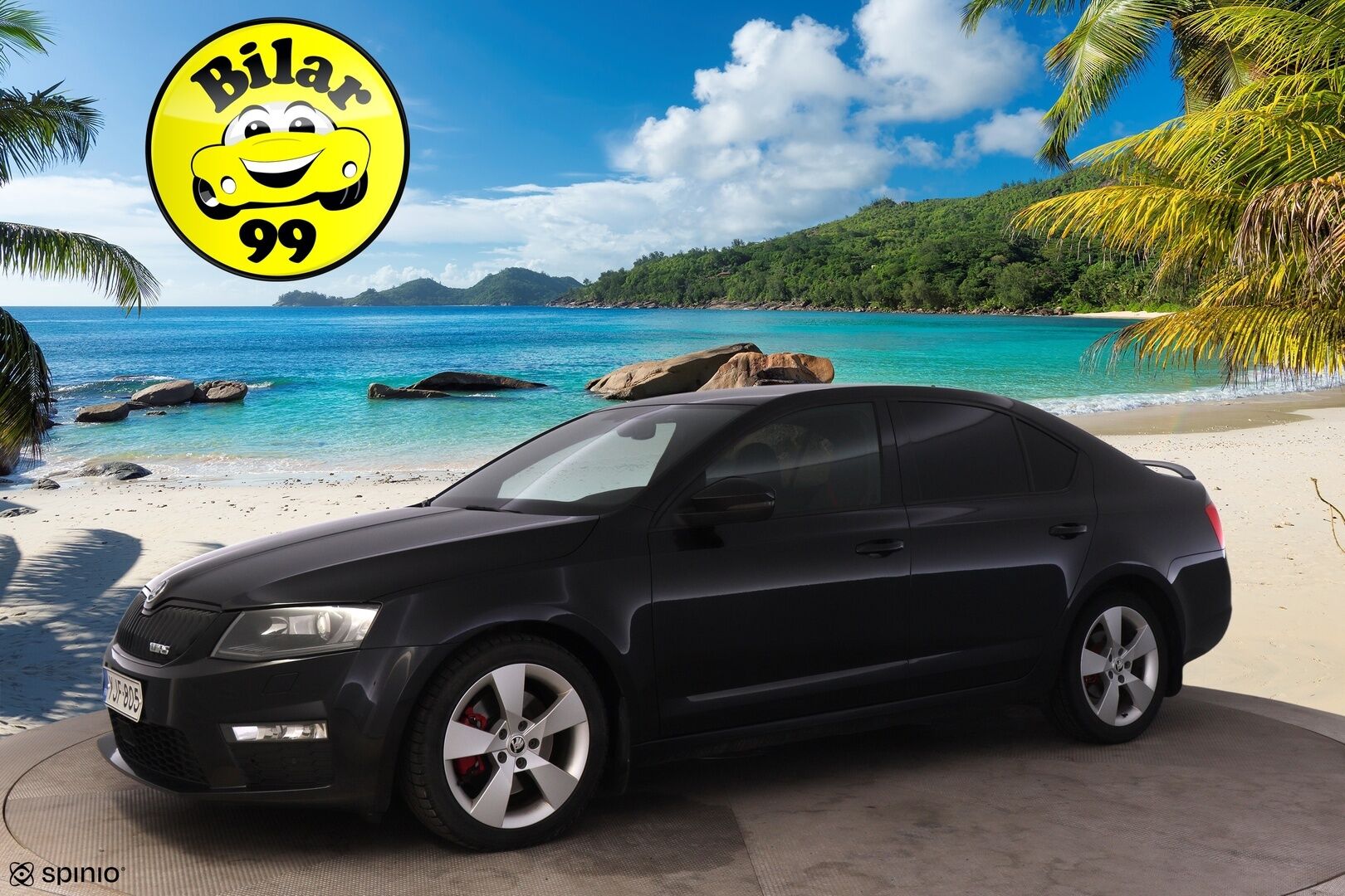 Skoda Octavia 2017 2,0 TDI 184 4x4 RS Challenge DSG Aut * ACC / Webasto / KeylessGo / Navigointi / Carplay* - Black-paketti / Suomi-auto / Seuraava katsastus 08/26 / Lämmitettävä tuulilasi