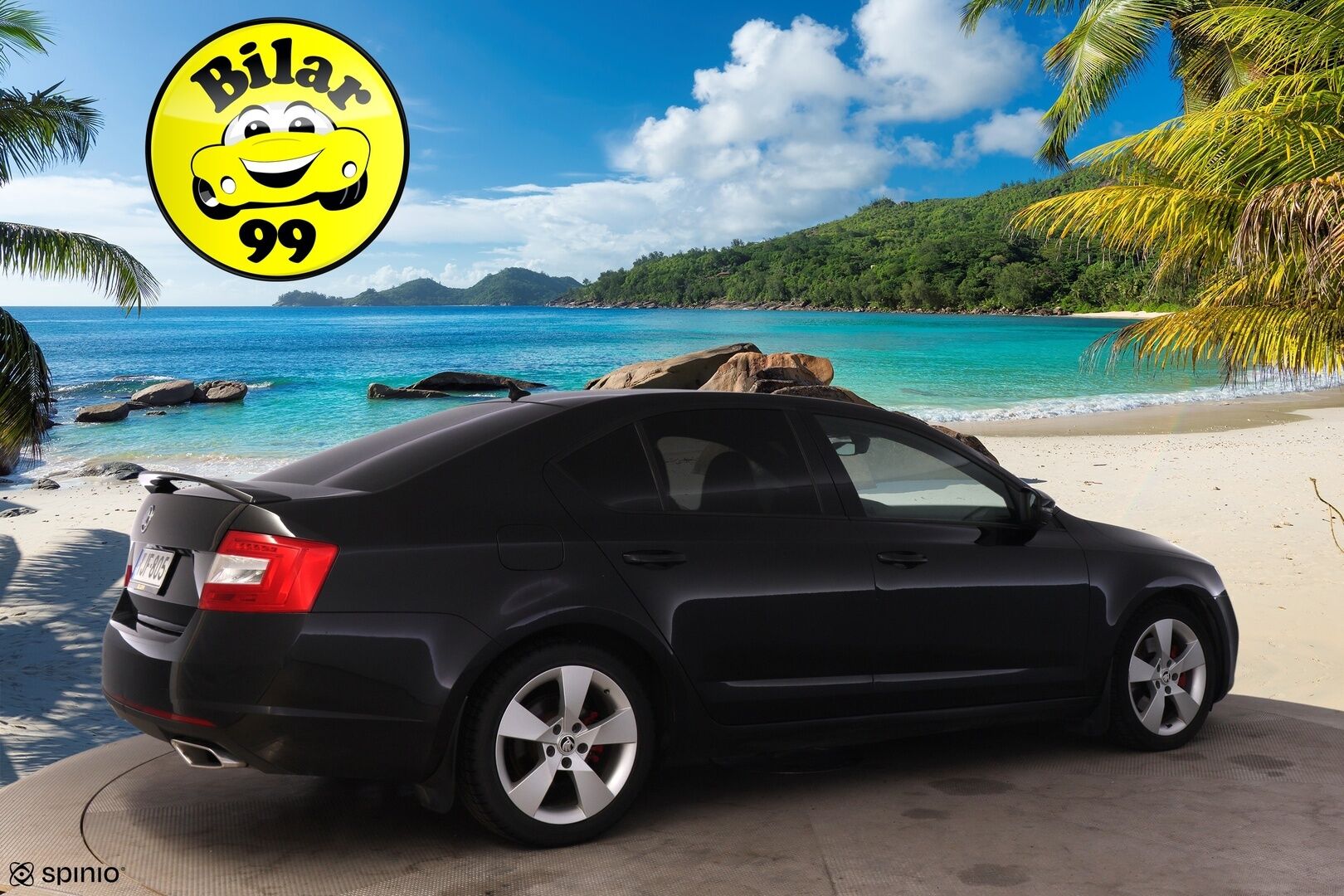 Skoda Octavia 2017 2,0 TDI 184 4x4 RS Challenge DSG Aut * ACC / Webasto / KeylessGo / Navigointi / Carplay* - Black-paketti / Suomi-auto / Seuraava katsastus 08/26 / Lämmitettävä tuulilasi