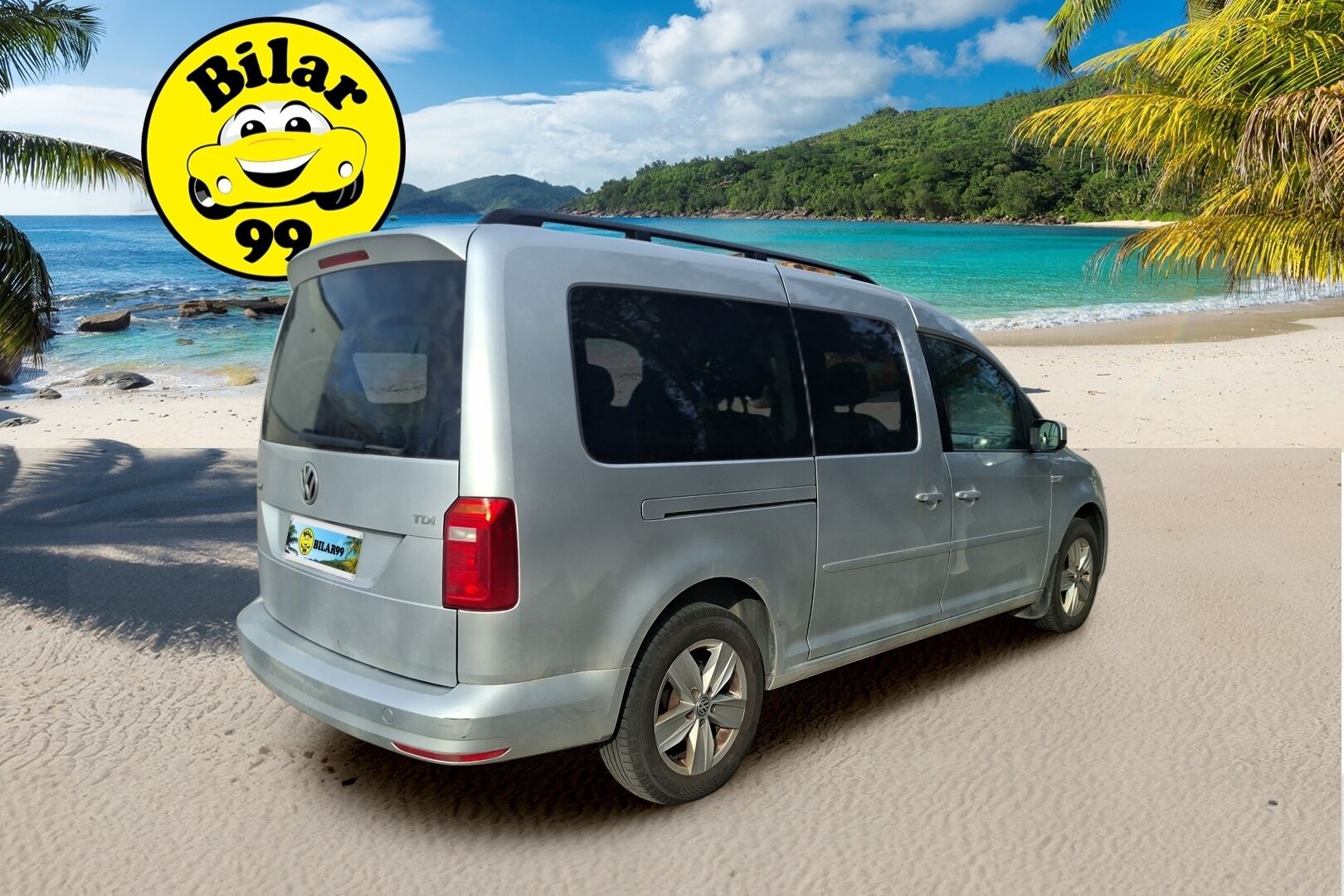 Volkswagen Caddy Maxi 2017 Comfortline 2,0 TDI 75kW  * Yritys Outlet - Myydään vain yrityksille / Vakkari / 7-Paikkainen* - Yritys Outlet - Myydään vain yrityksille - HULLUT AVAJAISHULINAT KORKOTARJOUS 3,29 %