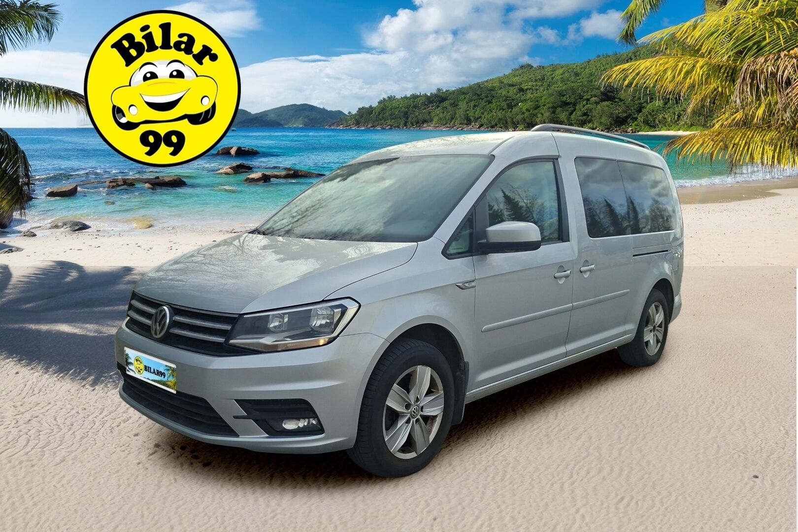 Volkswagen Caddy Maxi 2017 Comfortline 2,0 TDI 75kW  * Yritys Outlet - Myydään vain yrityksille / Vakkari / 7-Paikkainen* - Yritys Outlet - Myydään vain yrityksille - HULLUT AVAJAISHULINAT KORKOTARJOUS 3,29 %