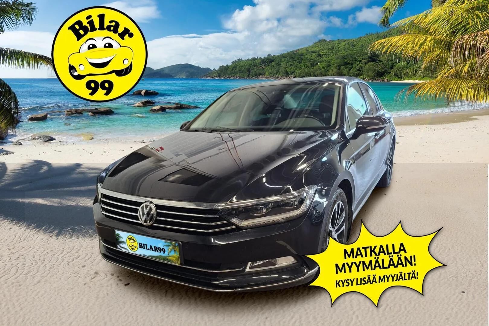 Volkswagen Passat 2016 VOLKSWAGEN PASSAT Sedan Comfortline 1,4 TSI - * Navi | Pysäköintiavustus | Lohko | Suomi-auto | 2x renkaat & vanteet | Bluetooth | Ergo-active istuin | Tyylikäs musta metalliväri! * 