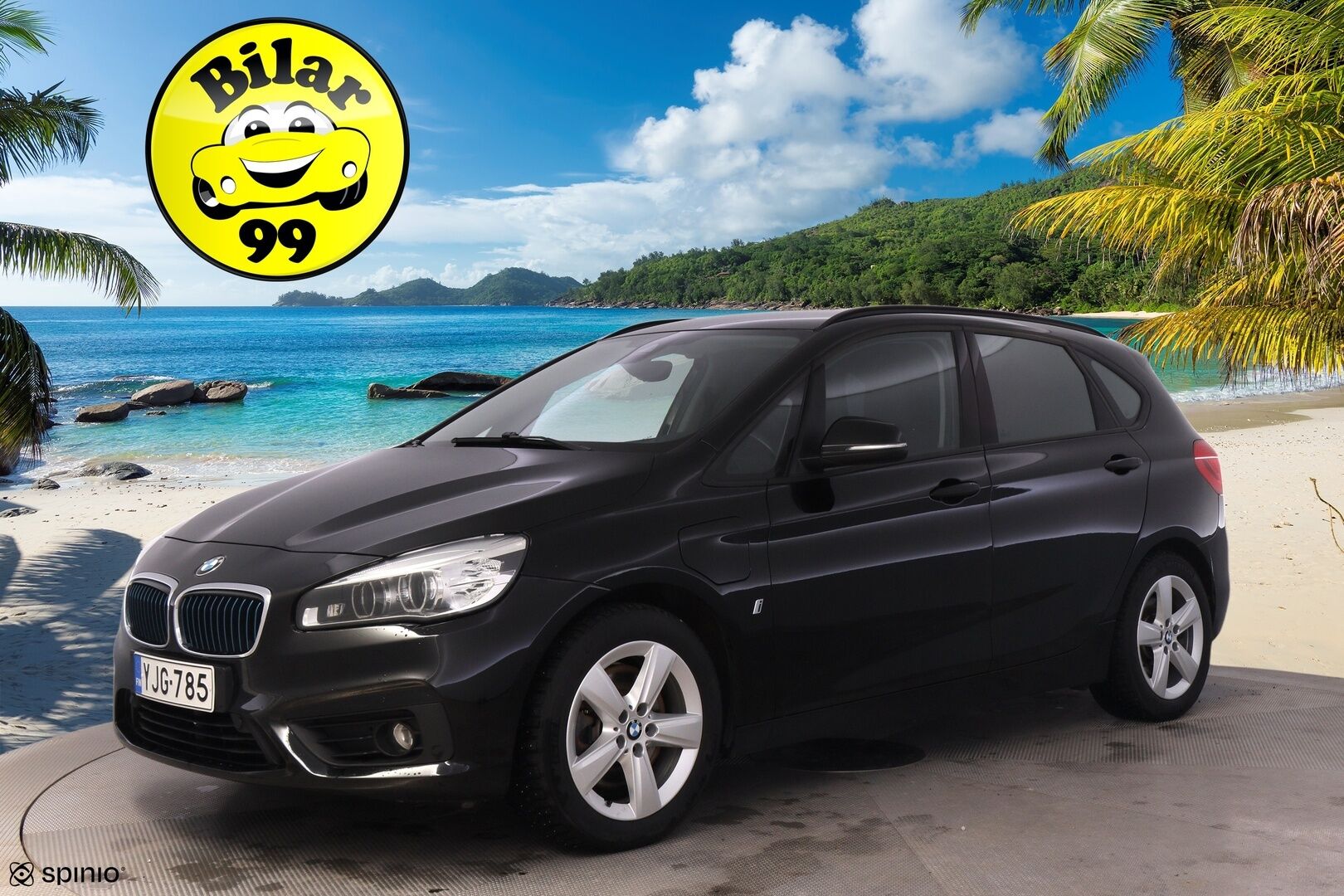 BMW 225 2017 F45 Active Tourer 225xe A Business *Suomi-auto / Peruutuskamera / Vakkari / Tutkat / 2x Renkaat ja vanteet* - Kahdet Michelin renkaat / Juuri huollettu