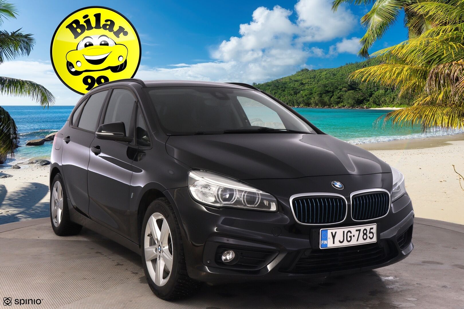 BMW 225 2017 F45 Active Tourer 225xe A Business *Suomi-auto / Peruutuskamera / Vakkari / Tutkat / 2x Renkaat ja vanteet* - Kahdet Michelin renkaat / Juuri huollettu