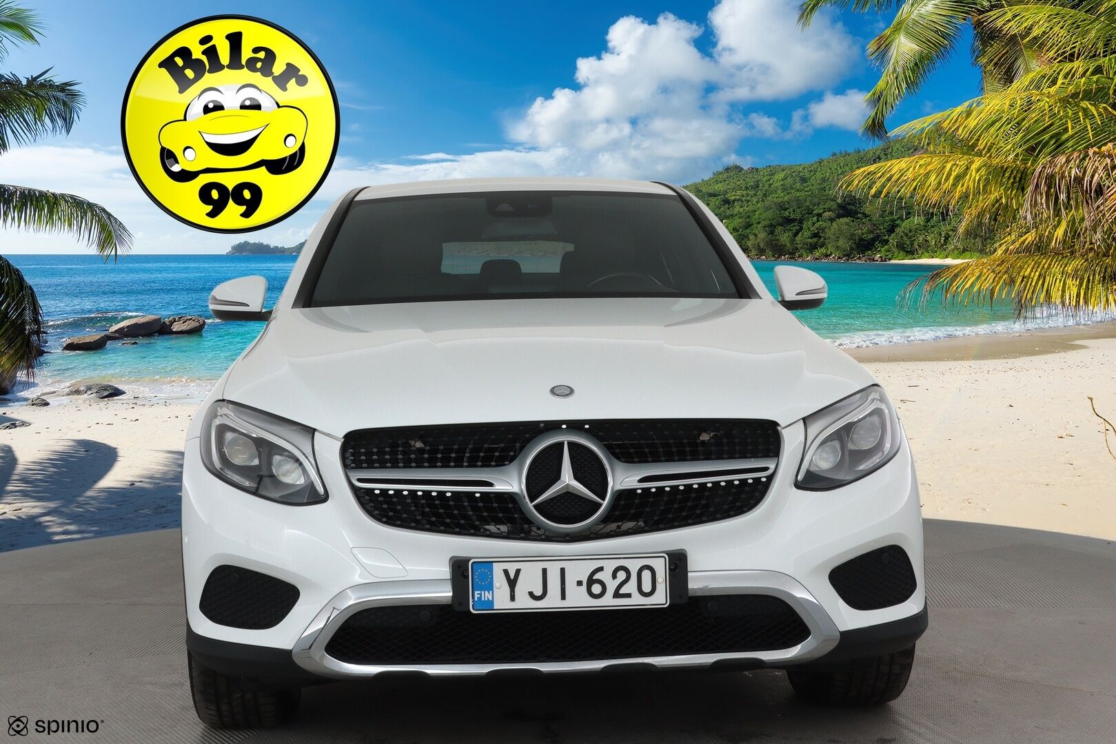 Mercedes-Benz GLC 2017 220 d Coupé 4Matic A Premium Business *Vakkari / Webasto / P.kamera / Nahkapenkit / ILS-LED / Koukku* - Suomi-auto / Kahdet renkaat aluvanteilla - Osta nyt, maksa vasta ensi vuonna
