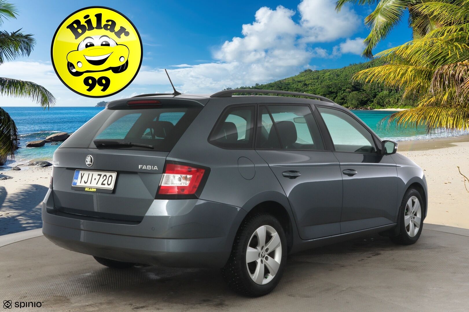 Skoda Fabia 2017 Combi 1,2 TSI 110 Style *Suomi-auto / Vakkari / Lohkolämmitin / Keyless / Bluetooth / Tutkat* - 2x Renkaat ja vanteet