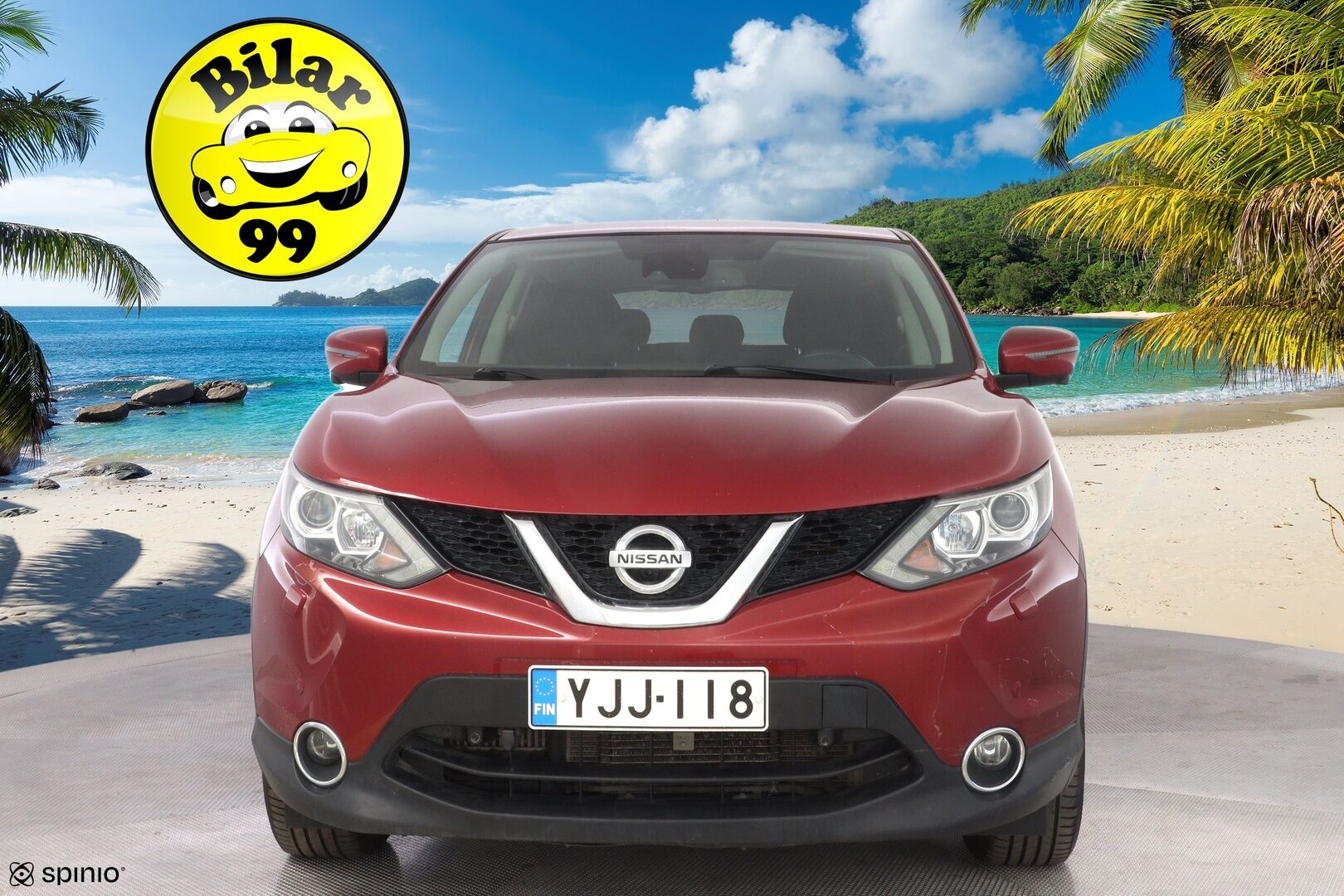 Nissan Qashqai 2016 dCi 130 N-Connecta 2WD Xtronic E6 - | Suomi- auto | Kahdet OEM vanteet | Viimeisin huolto 149tkm | 360 | Vakkari | Navi | Koukku | Lohkolämmitin |