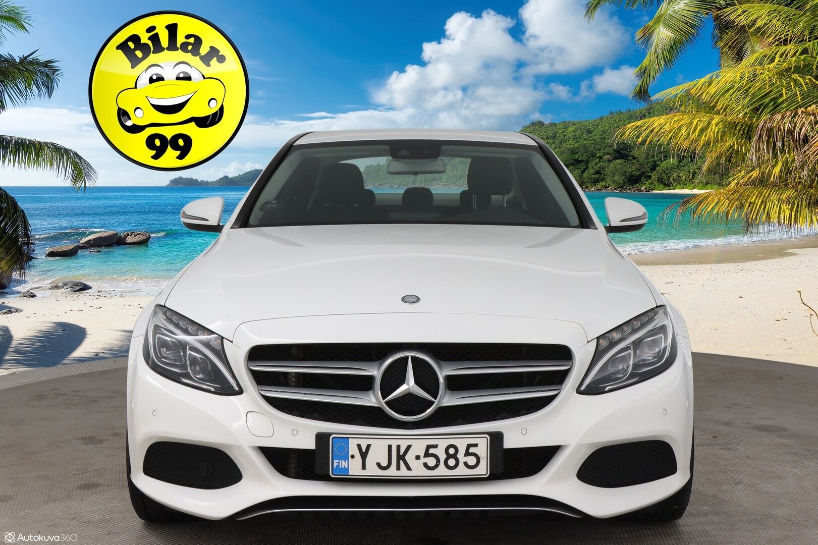 Mercedes-Benz C 2016 200 d A Premium Business / Suomi-auto / Vakkari / Tutka / - ILS LED / Hyvä huoltohistoria! / 