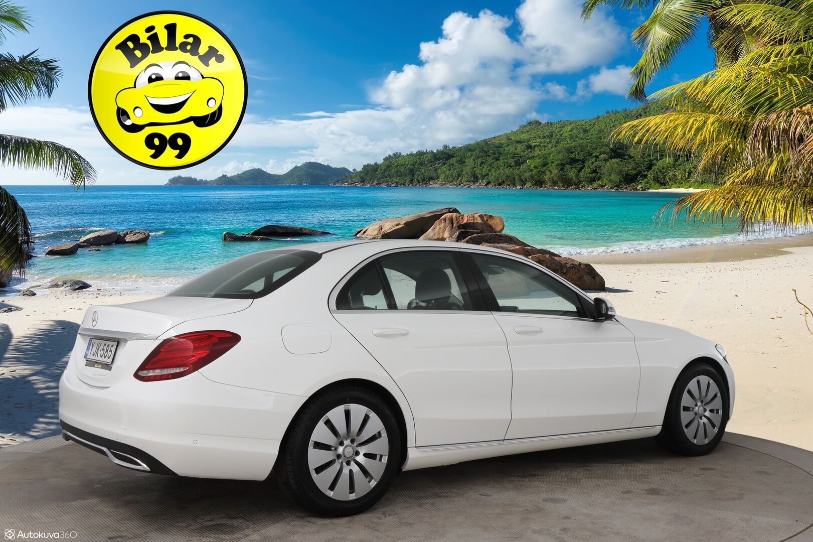 Mercedes-Benz C 2016 200 d A Premium Business / Suomi-auto / Vakkari / Tutka / - ILS LED / Hyvä huoltohistoria! / 