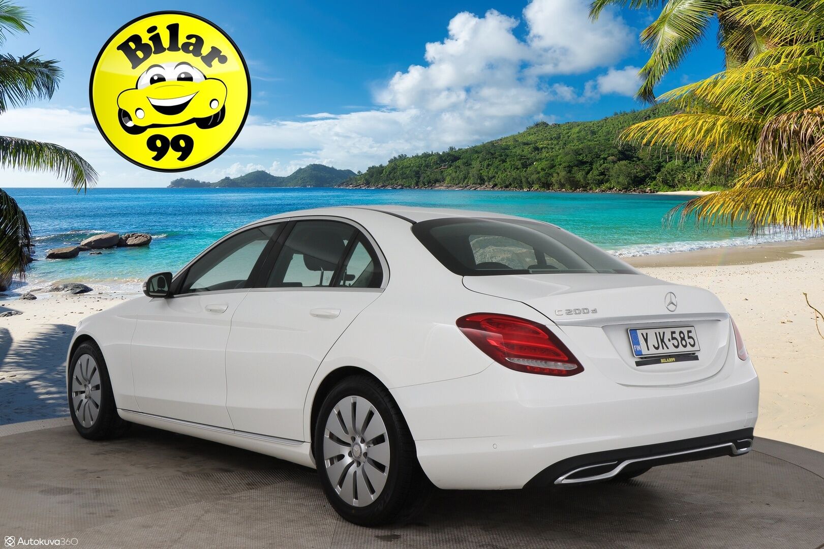 Mercedes-Benz C 2016 200 d A Premium Business / Suomi-auto / Vakkari / Tutka / - ILS LED / Hyvä huoltohistoria! / 