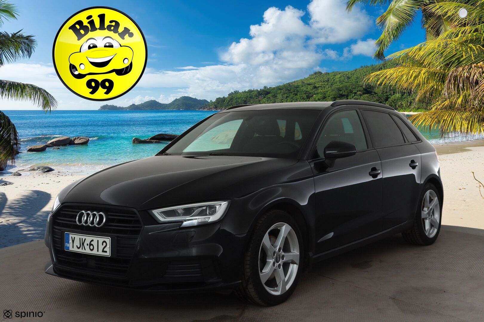 Audi A3 2017 Sportback First Edition Business Sport 1,4 TFSI COD 110 kW ultra S tronic * 1.OM / ACC / LED / Sporttipenkit / P.tutka * - Suomi-auto / Kahdet renkaat aluvanteilla