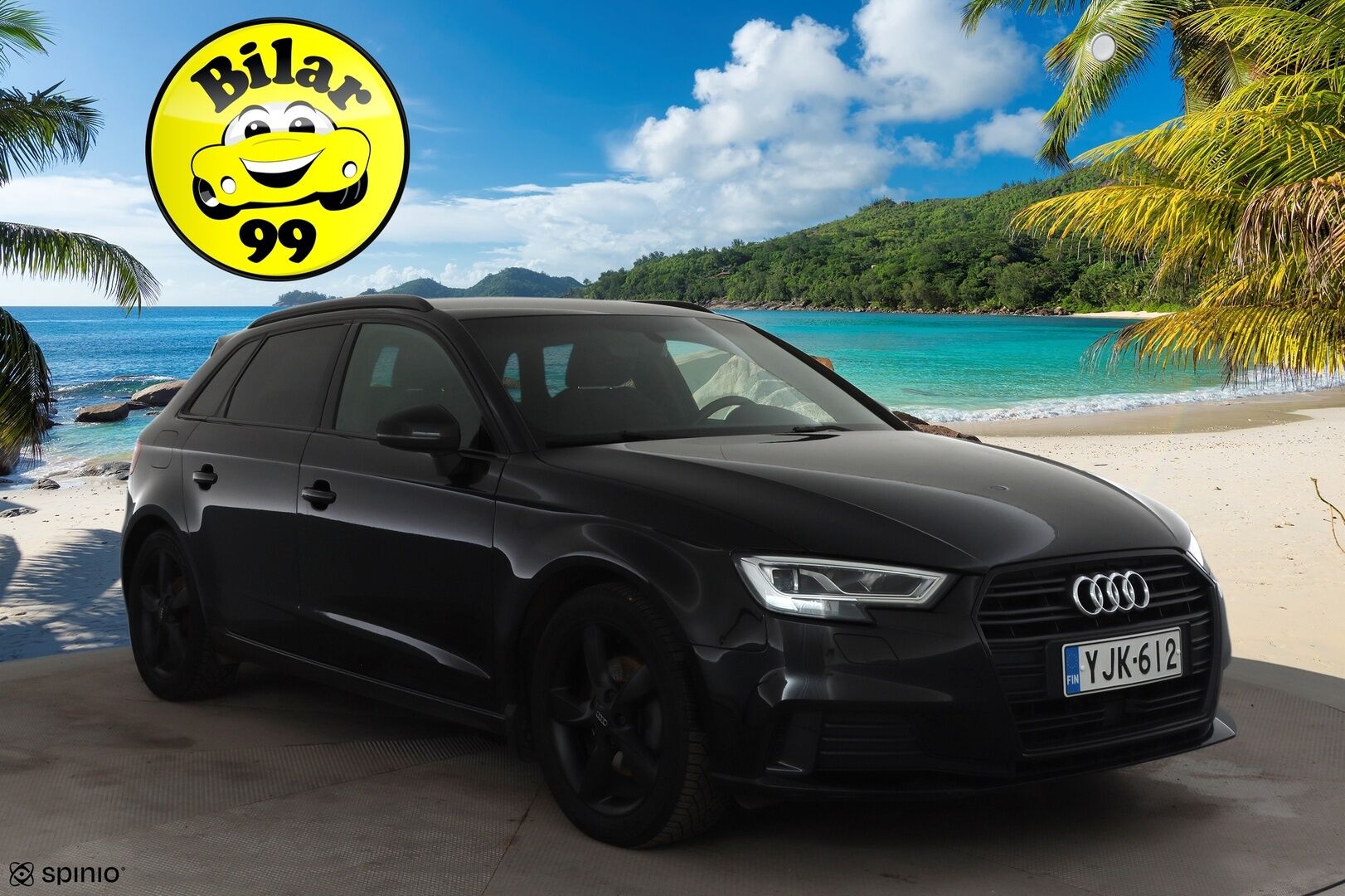 Audi A3 2017 Sportback First Edition Business Sport 1,4 TFSI COD 110 kW ultra S tronic * 1.OM / ACC / LED / Sporttipenkit / P.tutka * - Suomi-auto / Kahdet renkaat aluvanteilla