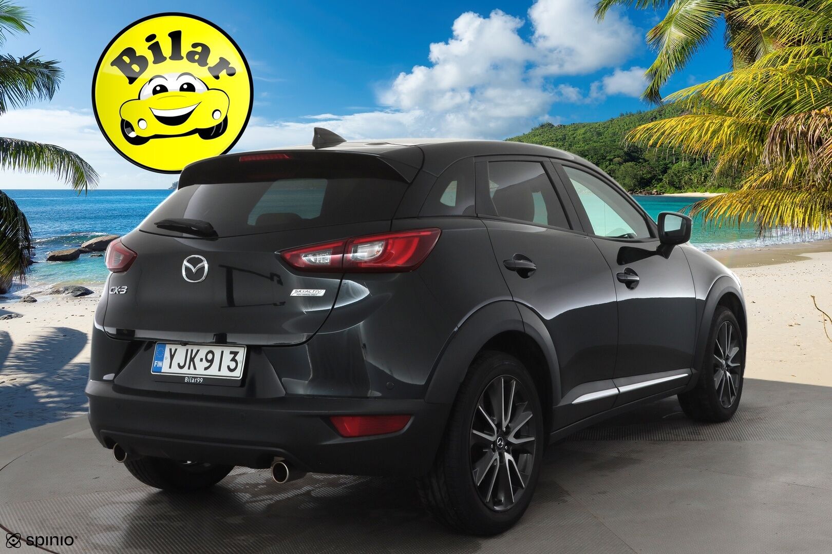 Mazda CX-3 2017 2,0 (120) SKYACTIV-G Luxury Plus 6AT ED2 - | ACC | HUD | BOSE | Nahka-alcantara | P.kamera | LED | Navi | BSM | Kaistavahti | Keyless | Bluetooth | Lohko + sisälämmitin | 2x renkaat aluin | 
