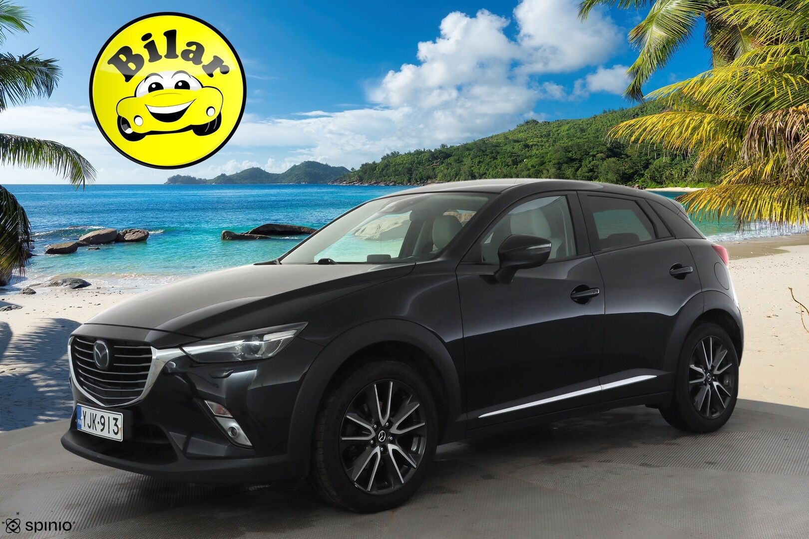Mazda CX-3 2017 2,0 (120) SKYACTIV-G Luxury Plus 6AT ED2 - | ACC | HUD | BOSE | Nahka-alcantara | P.kamera | LED | Navi | BSM | Kaistavahti | Keyless | Bluetooth | Lohko + sisälämmitin | 2x renkaat aluin | 