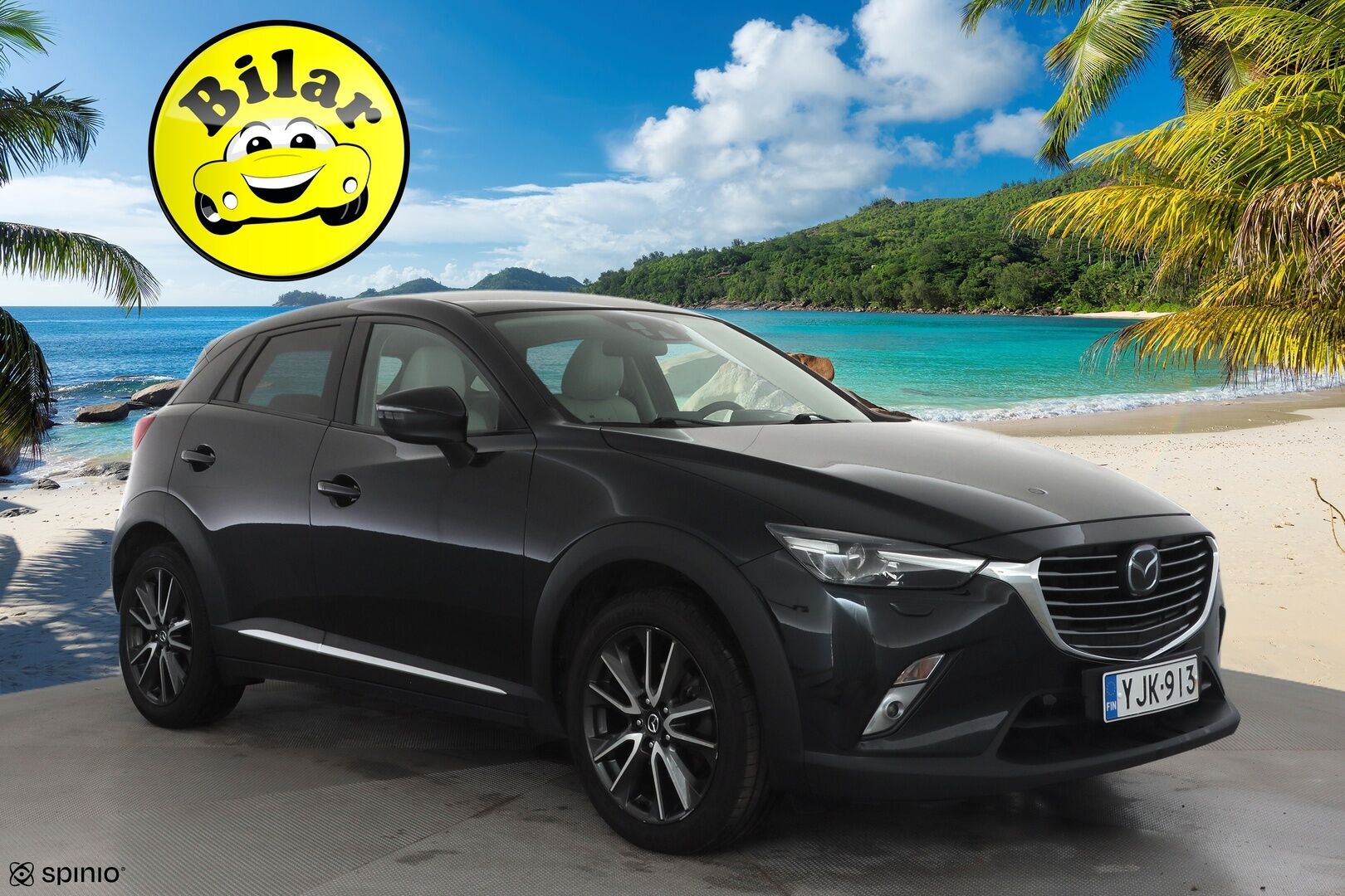 Mazda CX-3 2017 2,0 (120) SKYACTIV-G Luxury Plus 6AT ED2 - | ACC | HUD | BOSE | Nahka-alcantara | P.kamera | LED | Navi | BSM | Kaistavahti | Keyless | Bluetooth | Lohko + sisälämmitin | 2x renkaat aluin | 