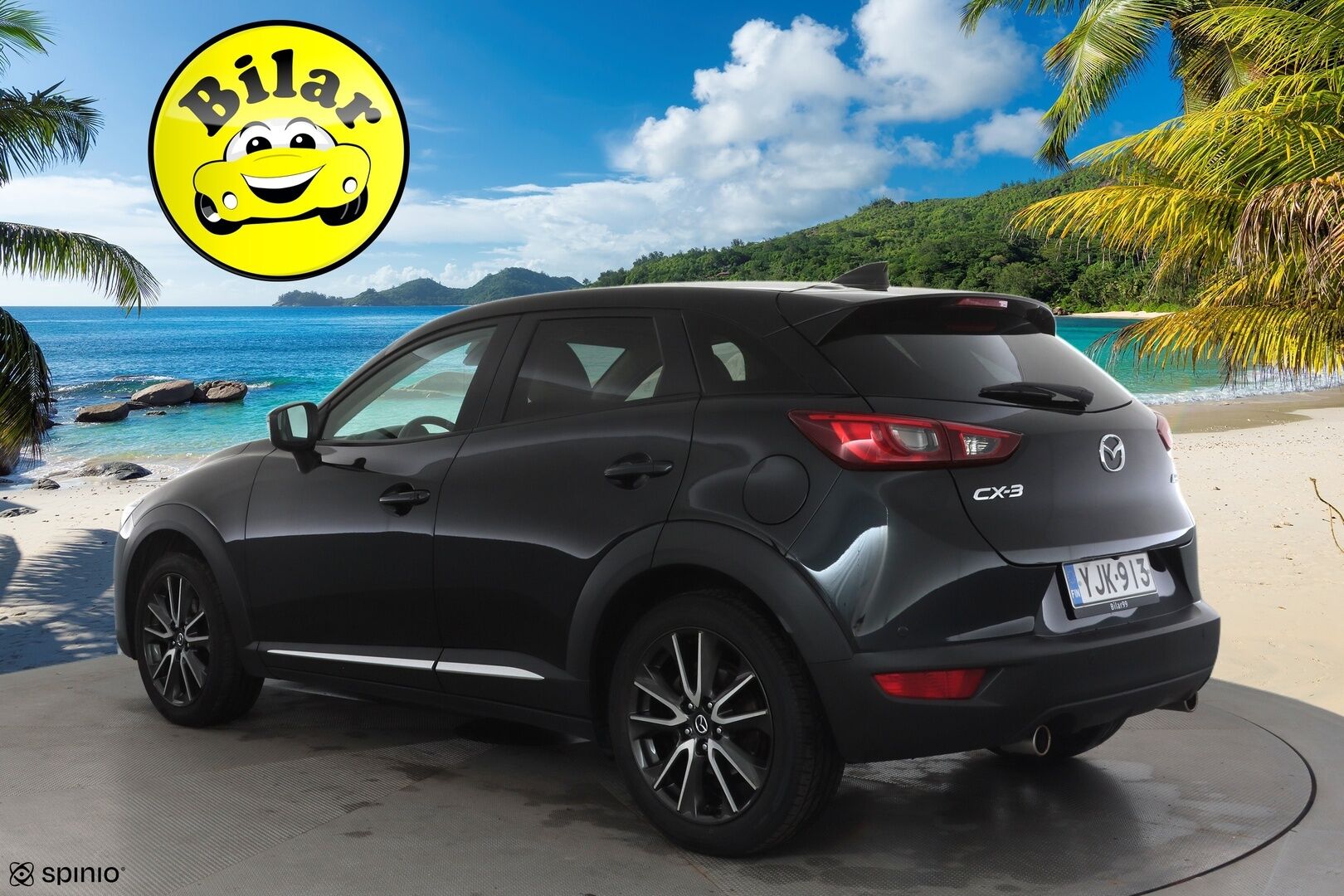 Mazda CX-3 2017 2,0 (120) SKYACTIV-G Luxury Plus 6AT ED2 - | ACC | HUD | BOSE | Nahka-alcantara | P.kamera | LED | Navi | BSM | Kaistavahti | Keyless | Bluetooth | Lohko + sisälämmitin | 2x renkaat aluin | 