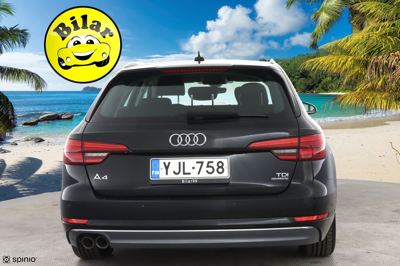 Audi A4 2017 Avant Land of quattro Edition 2,0 TDI 140 kW quattro S tronic - | LED | Webasto | Koukku | Vakkari | Suomi-auto |