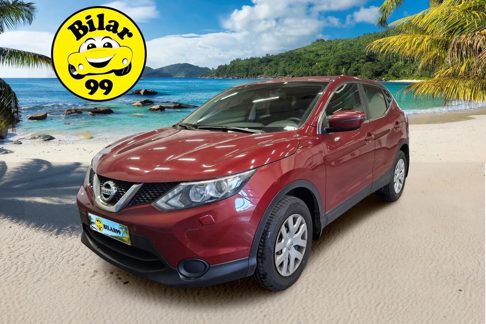 Nissan Qashqai 2017 DIG-T 115 Visia 2WD Xtronic - | Jakoketju vaihdettu!| Suomi-auto | Lohkolämmitin + sisäp. | Vetokoukku | Xenon | Vakkari | 2x renkaat ja vanteet  | Huoltokirja |