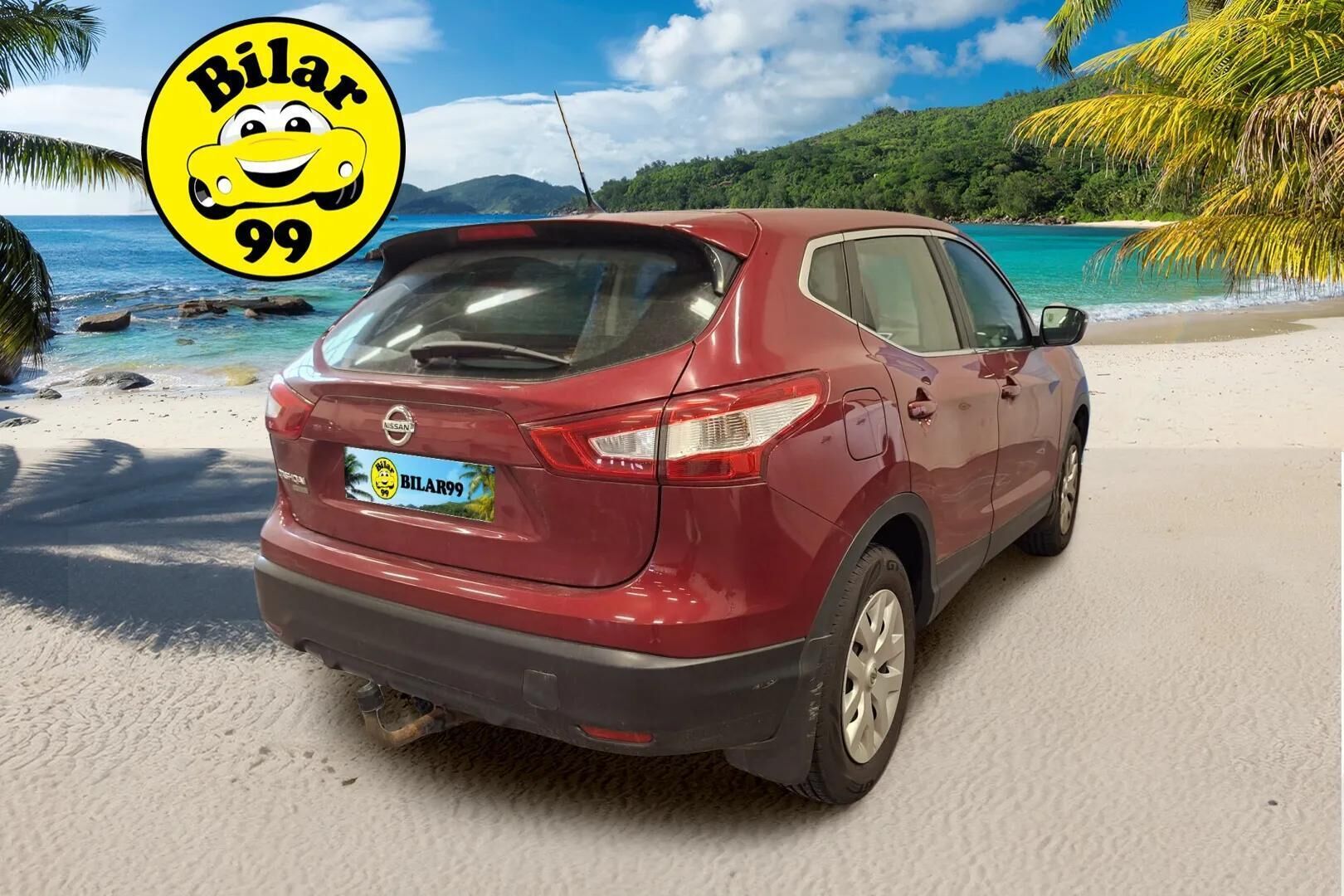 Nissan Qashqai 2017 DIG-T 115 Visia 2WD Xtronic - | Jakoketju vaihdettu!| Suomi-auto | Lohkolämmitin + sisäp. | Vetokoukku | Xenon | Vakkari | 2x renkaat ja vanteet  | Huoltokirja |