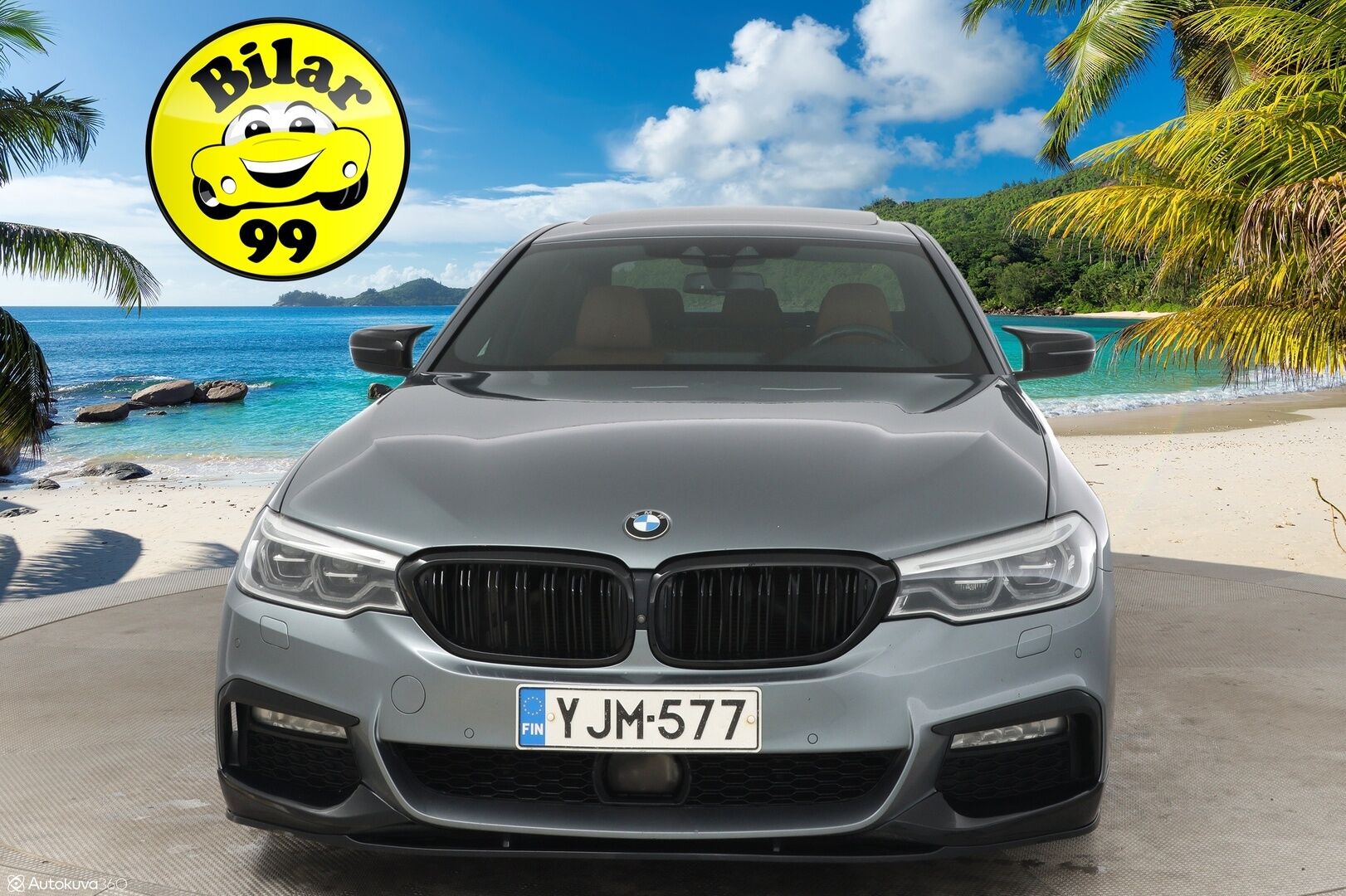 BMW 520 2017 G30 Sedan 520d A xDrive Business M-Sport - Supervarusteet! / Soft Close / ACC / H&K / Webasto / Koukku / HUD