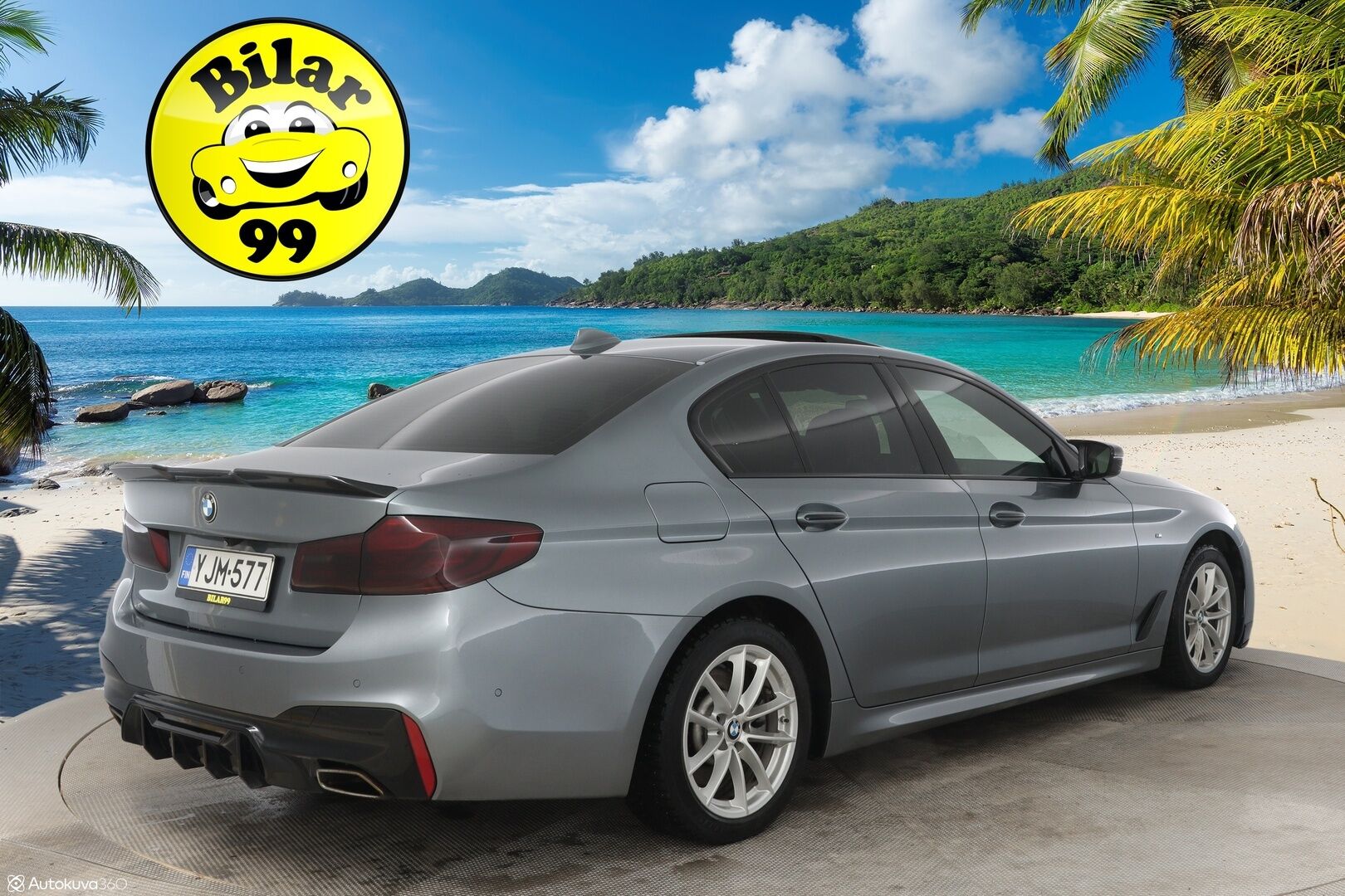BMW 520 2017 G30 Sedan 520d A xDrive Business M-Sport - Supervarusteet! / Soft Close / ACC / H&K / Webasto / Koukku / HUD